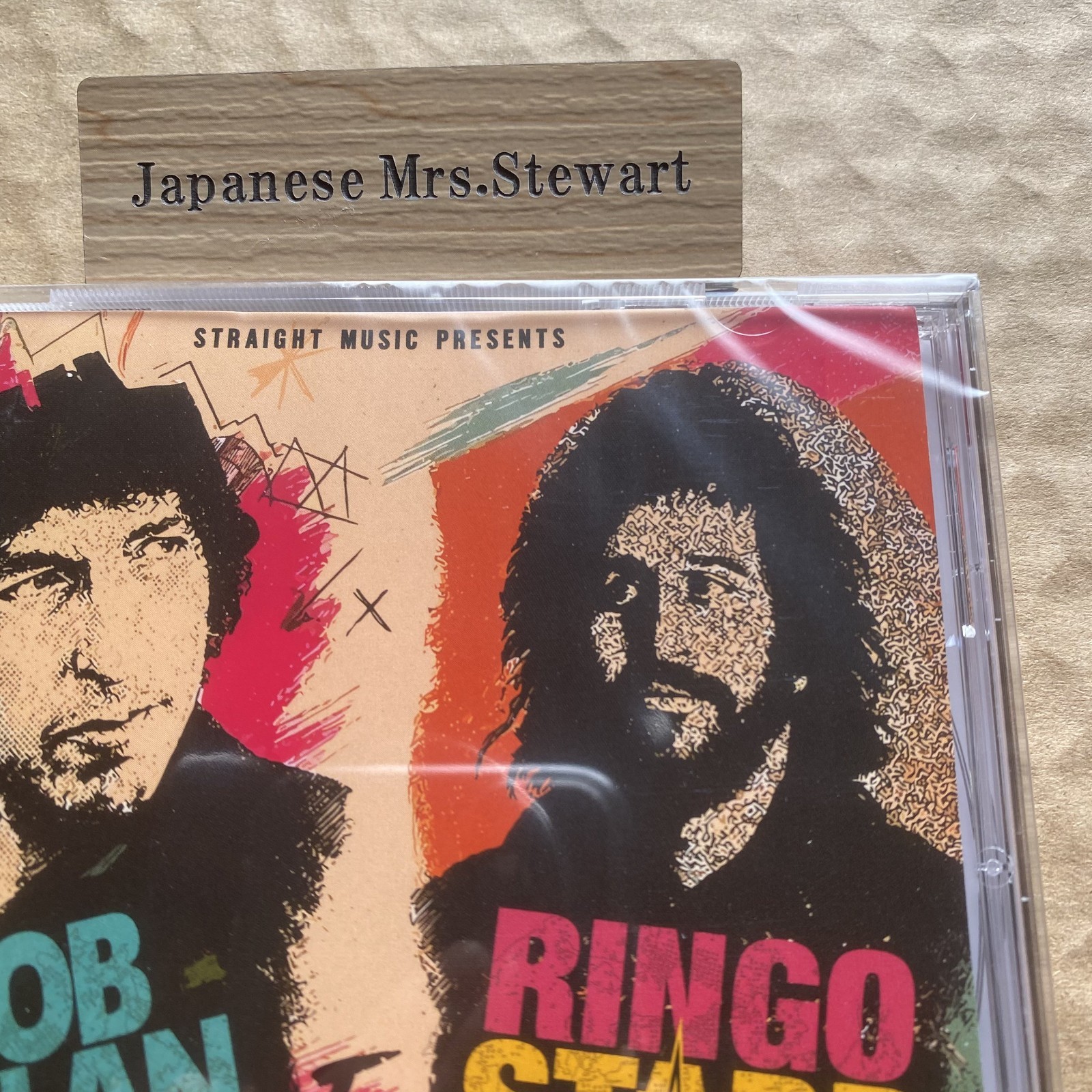 Bob Dylan Fréjus 1989 featuring Ringo Star Live CD Japan Edition Straight Music