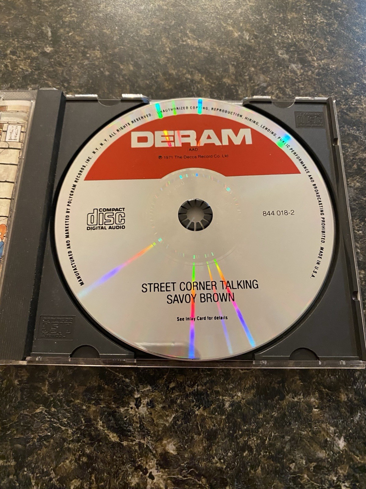 Savoy Brown Street Corner Talking Blues Rock CD (1991, Deram Records)
