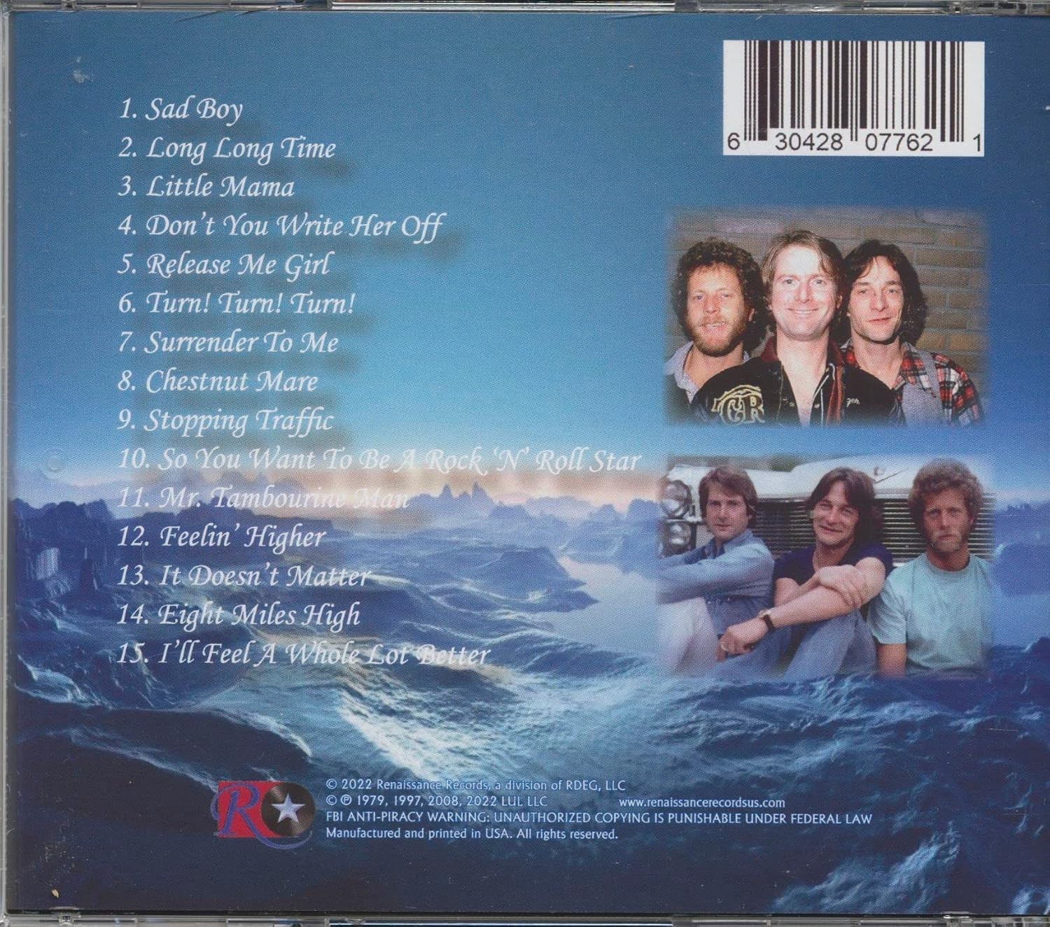 Alive in America by Mcguinn, Clark & Hillman (CD, 2022)