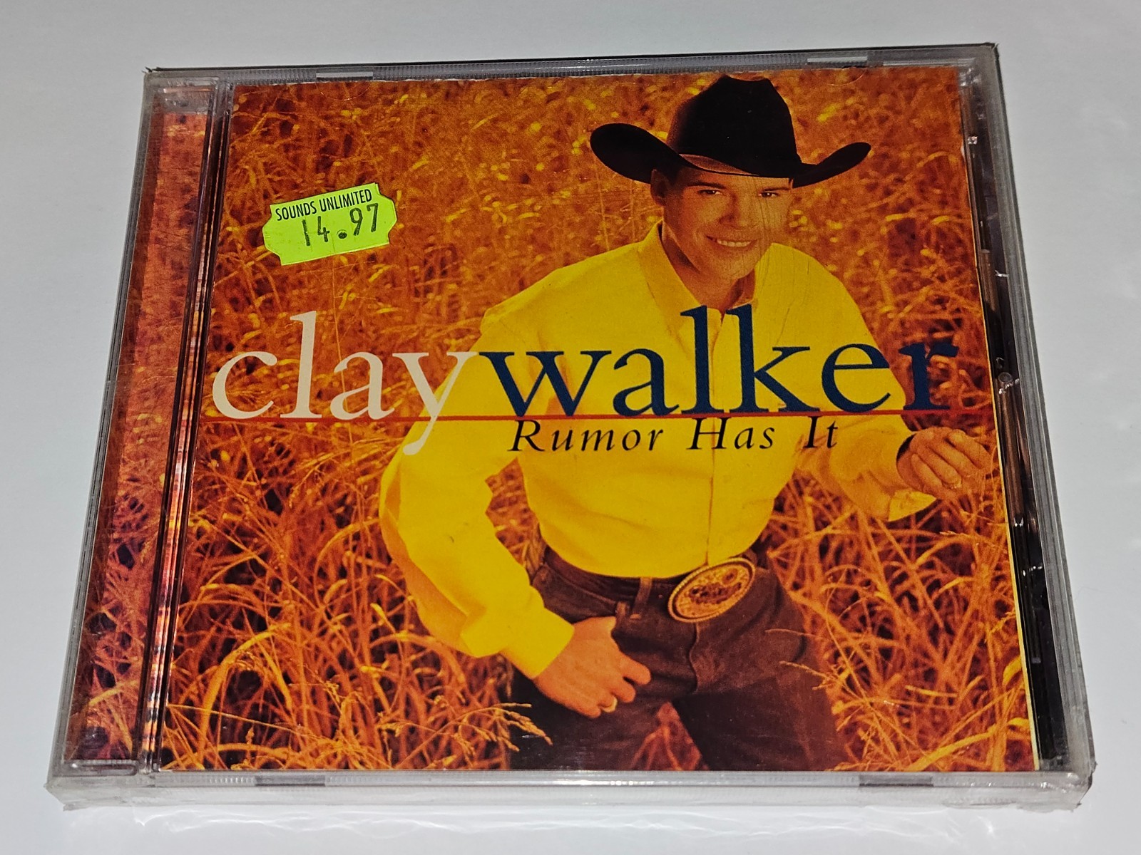 Clay Walker "Rumor Has It" CD 10 Songs 1997 Giant Records *NEW/SEALED*