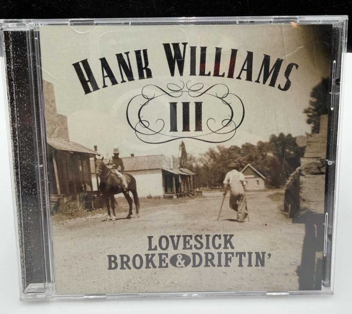 Hank Williams III Lovesick Broke & Driftin CD 2002 Curb Records Outlaw Country