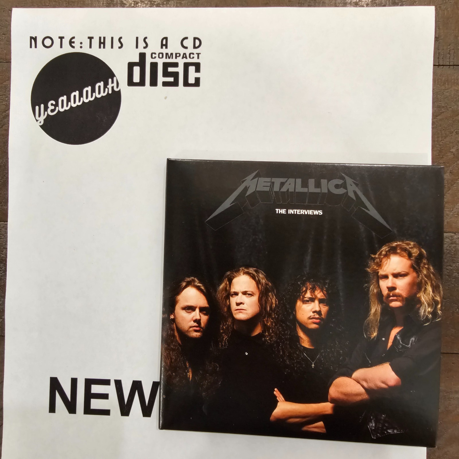 [2 CD] METALLICA - Interviews (From the Black Album Era) [NEW *SEE NOTES]