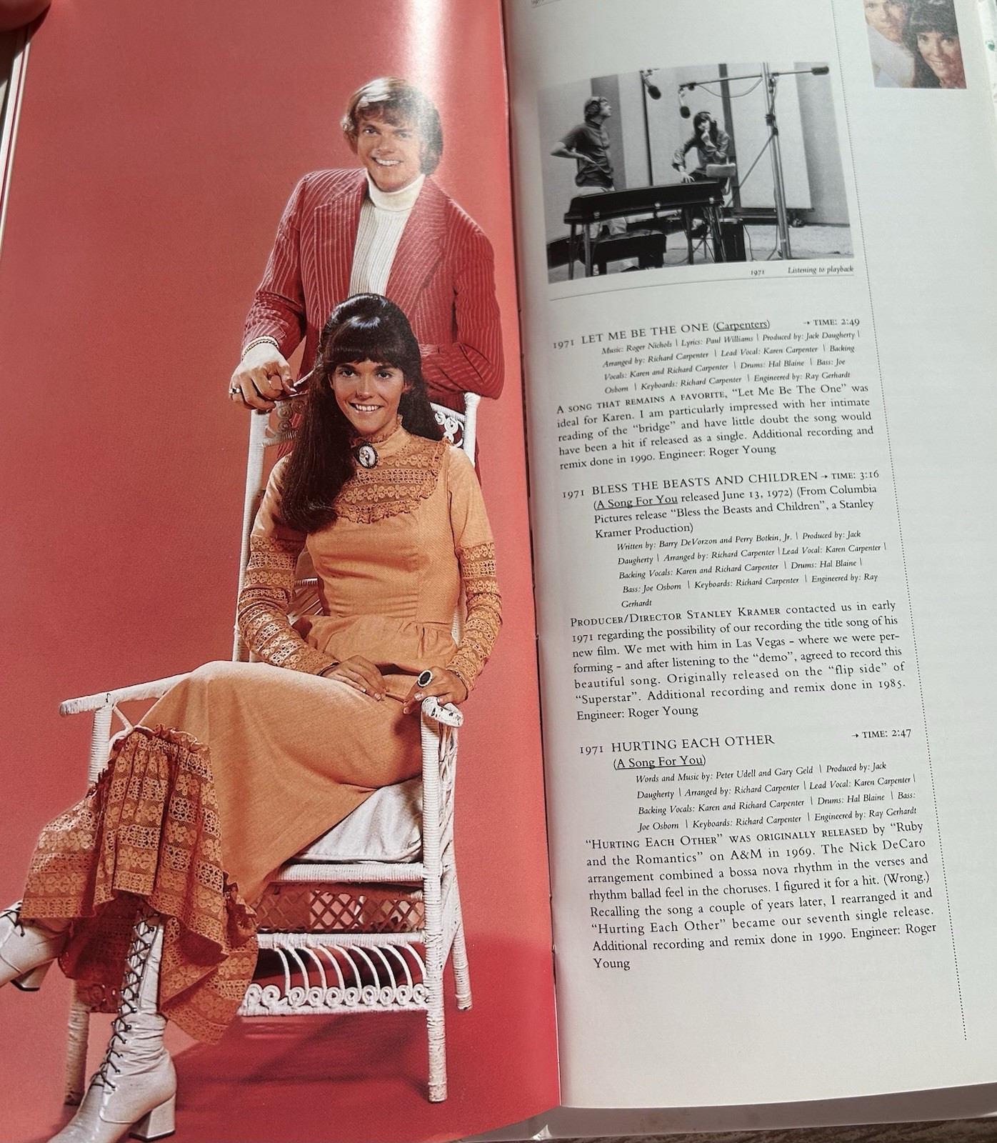 The Carpenters – From the Top 4-CD Box Set 1991 Booklet Complete Set