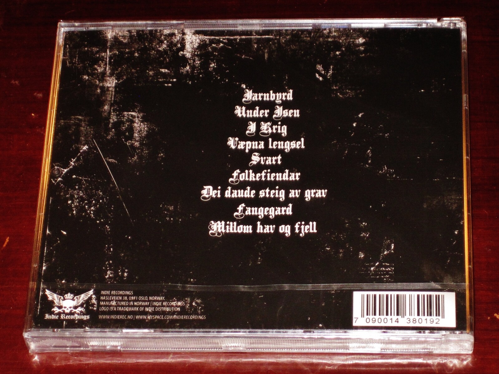 Vreid: I Krig CD 2007 Indie Recordings Norway INDIE005CD Jewel Case Original NEW
