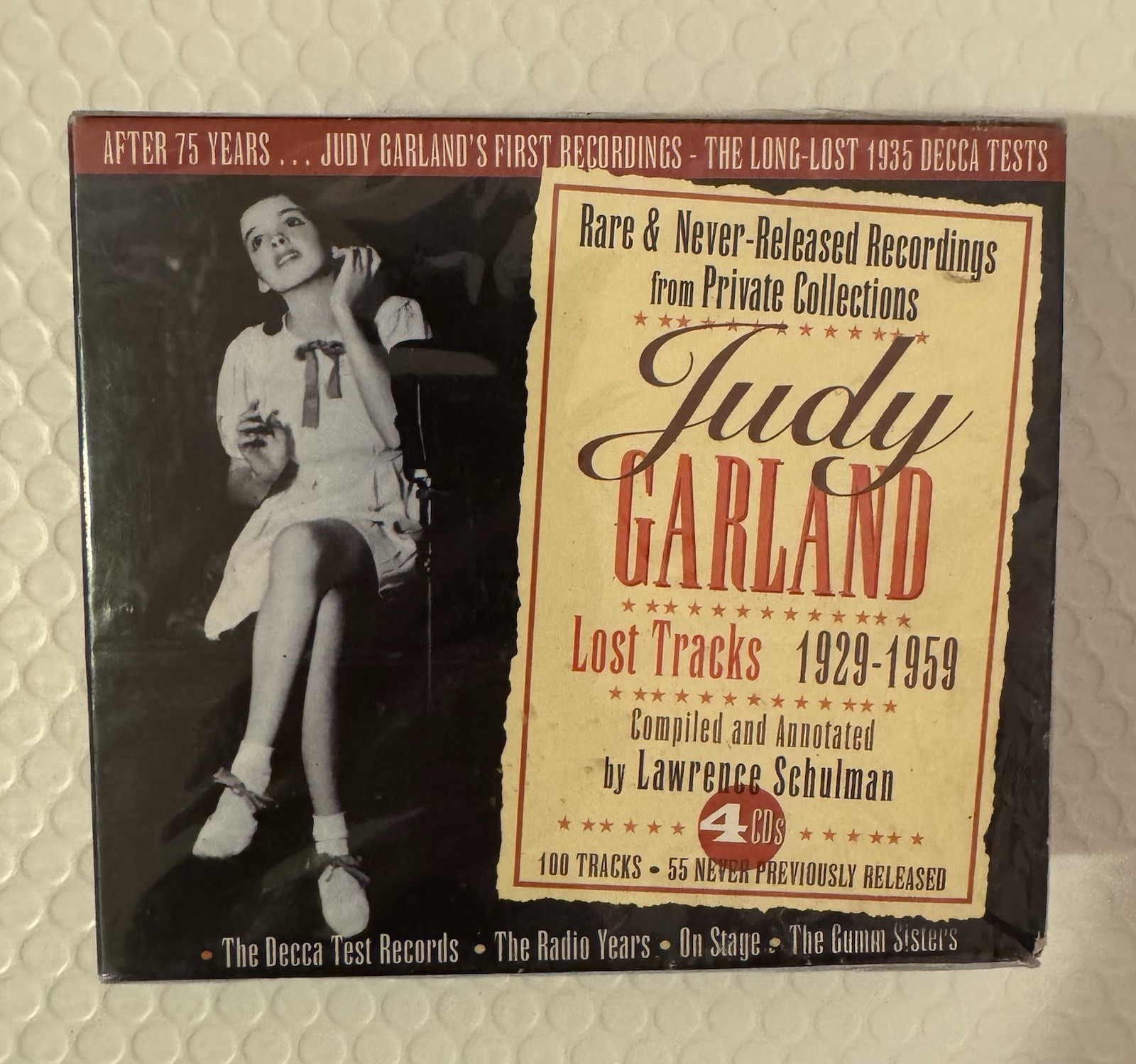 Lost Tracks 1929-1959: The Decca Test Records, The Radio Years, New, Sealed.