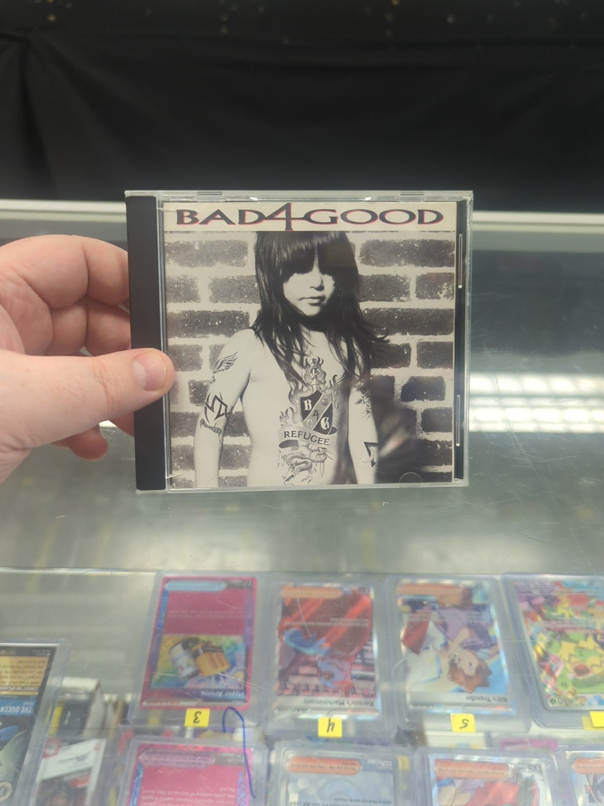 Refugee by Bad 4 Good (CD 1992) [Interscope Records] EX Condition Steve Vai
