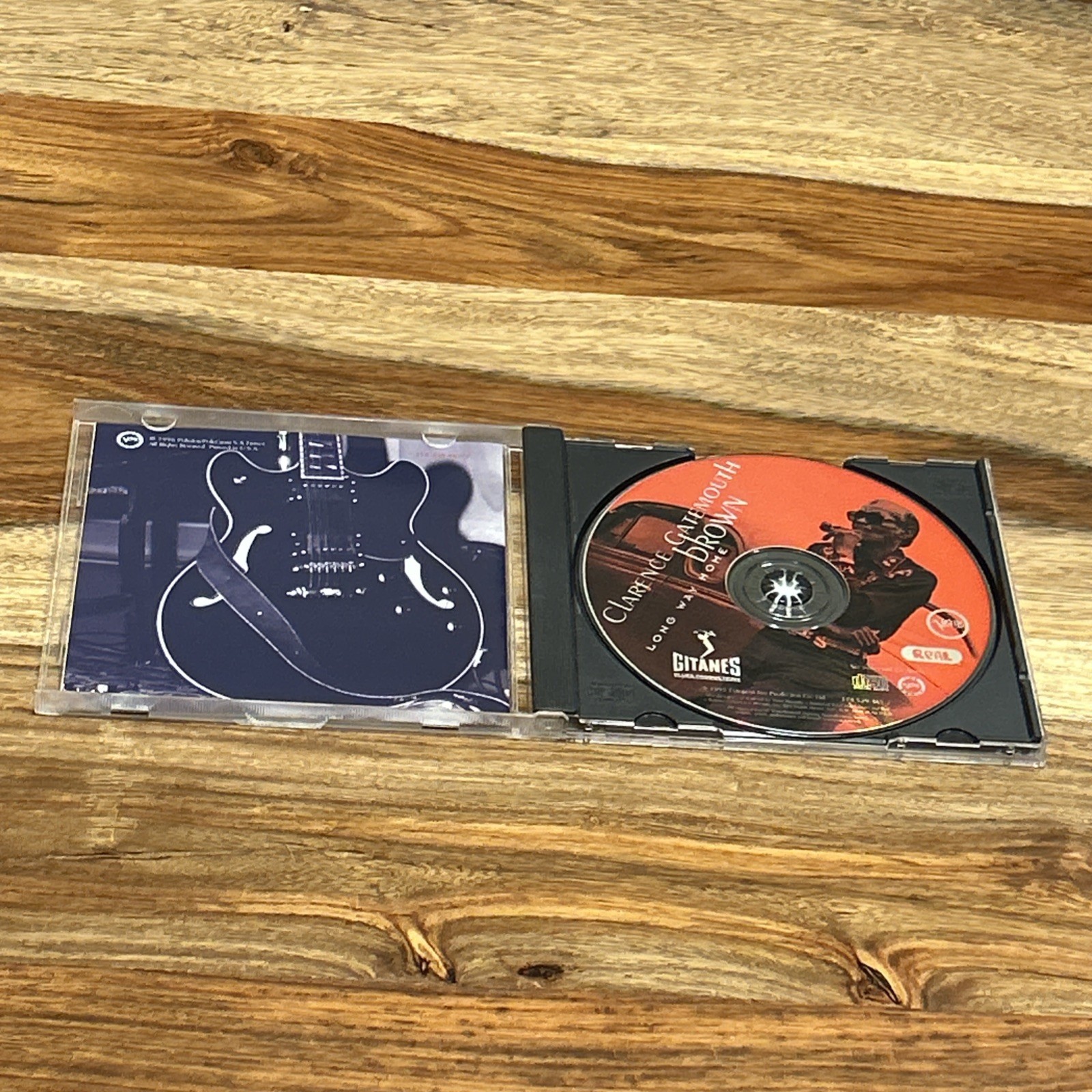 Clarence Gatemouth Brown – Long Way Home CD 1996 Blues Verve Eric Clapton