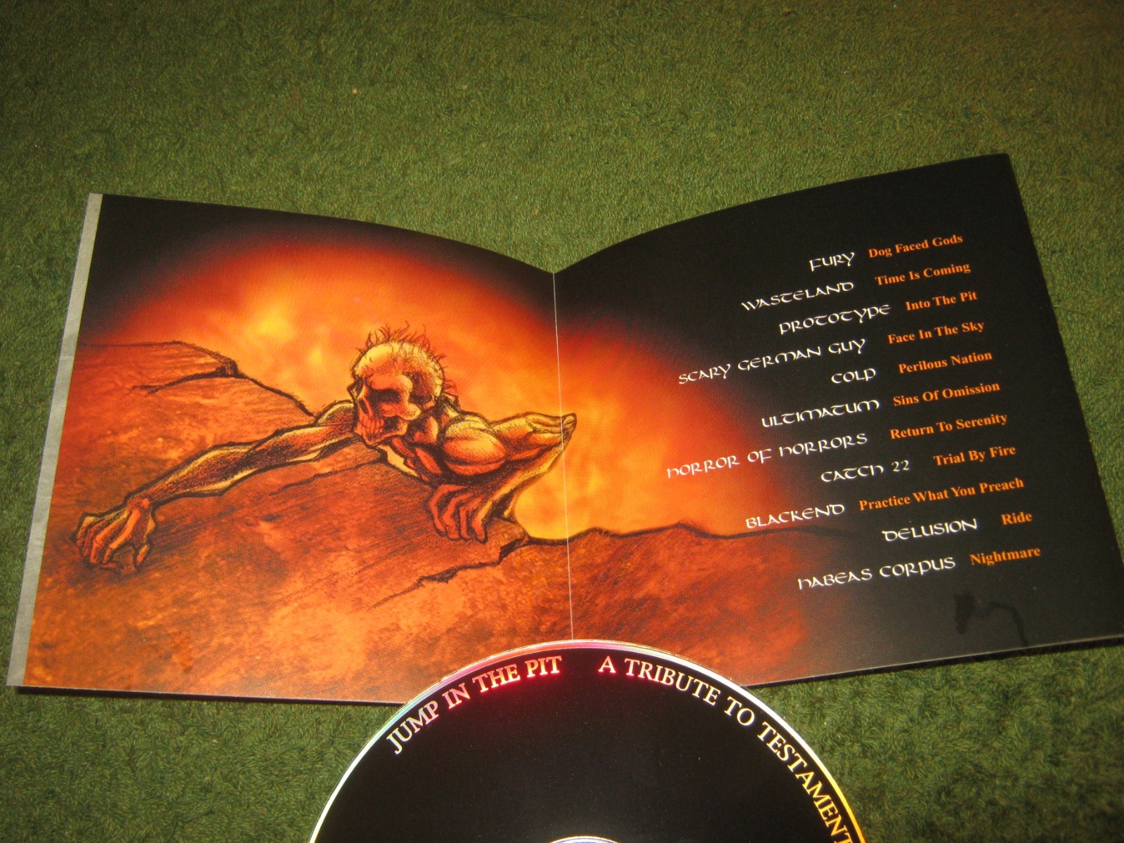 Jump In The Pit- Tribute To Testament cd) prototype blackend wasteland ultimatum