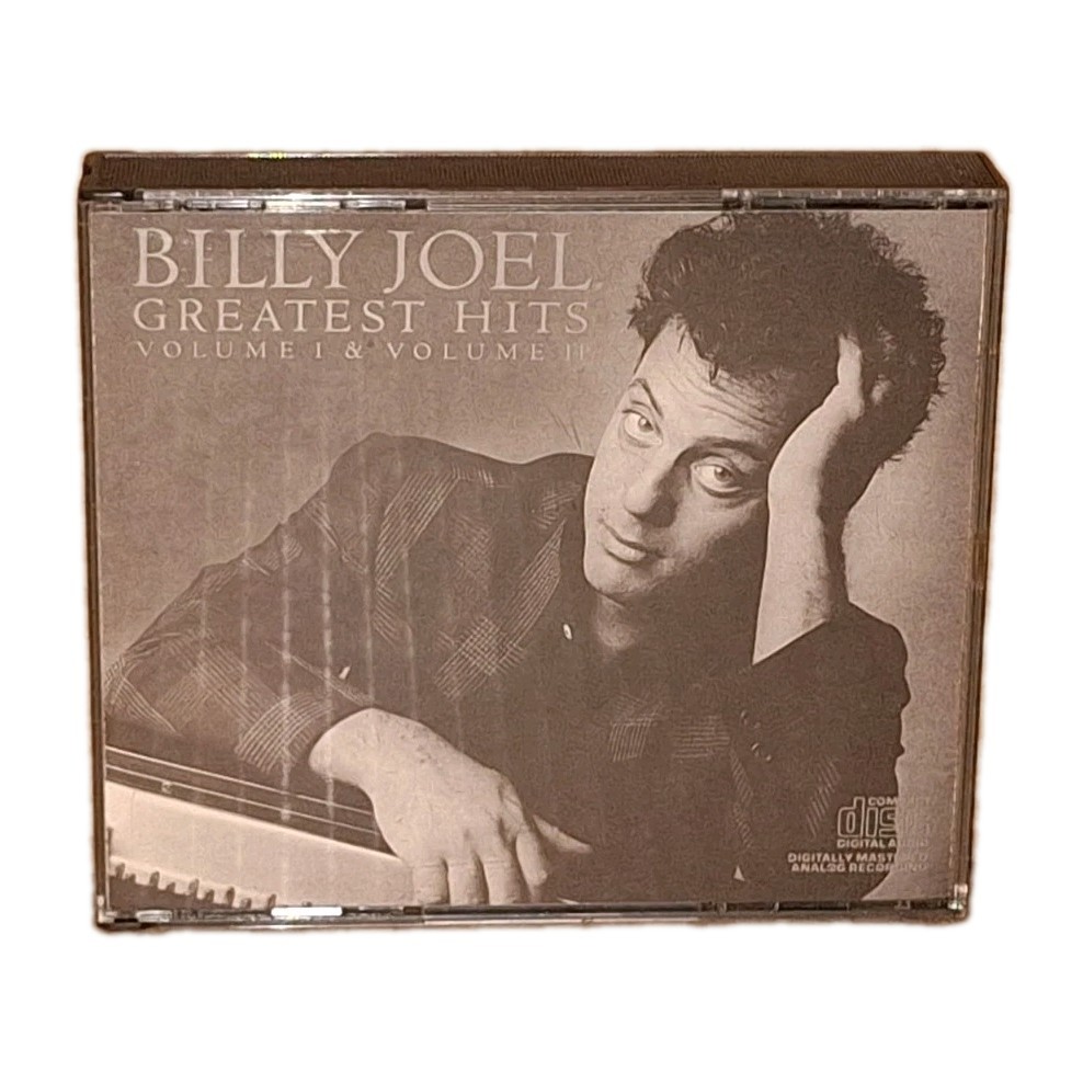 Billy Joel Greatest Hits Volumes 1 & 2 by 1990 CD 25 Tracks 90 Minutes Piano Man