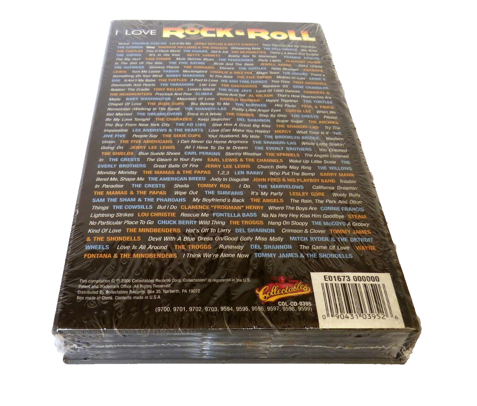 I Love Rock & Roll 10-CD Boxed Set Original Songs & Artists 1950's & 60's Sealed