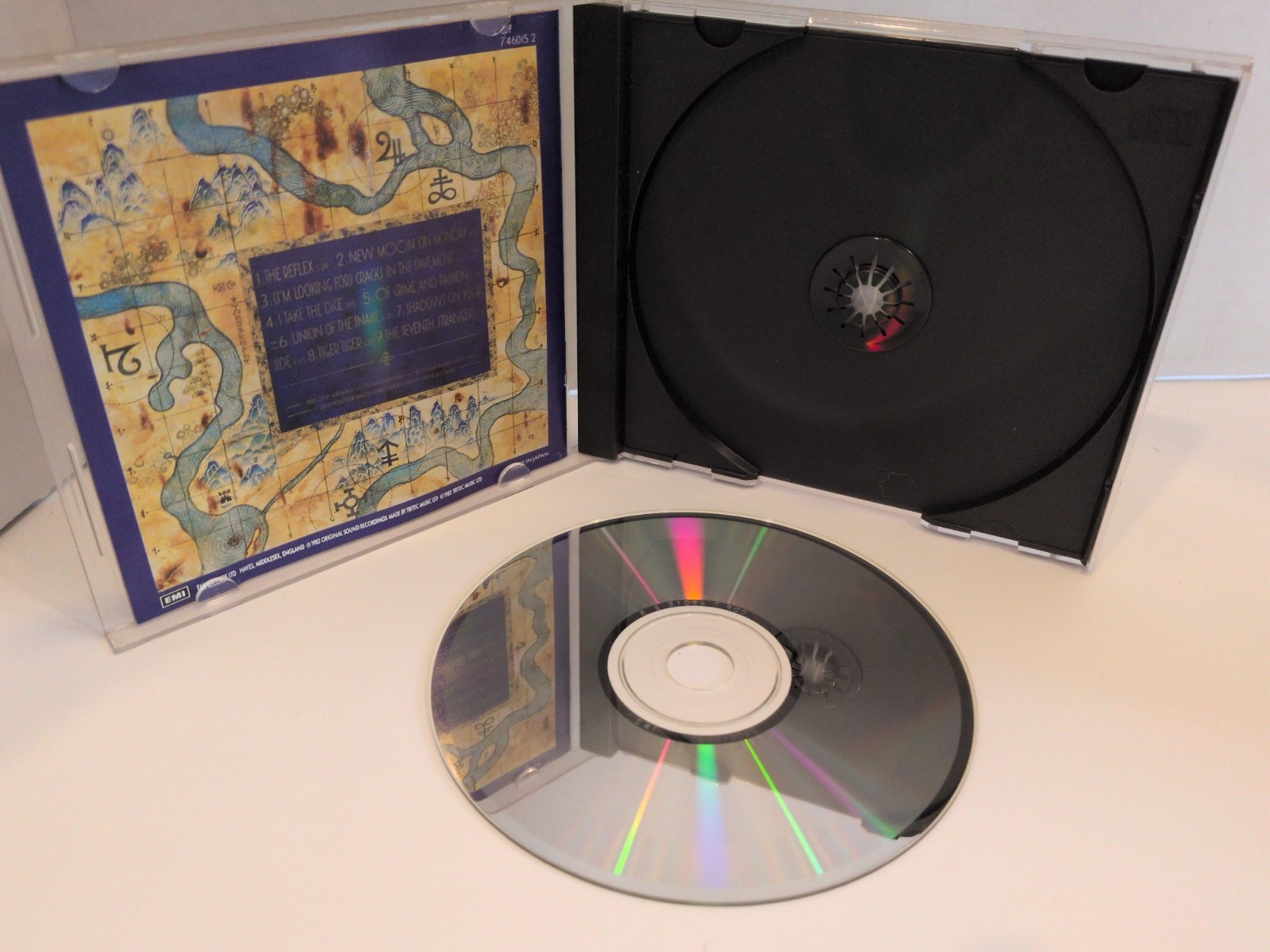 Duran Duran CD Seven And The Ragged Tiger 1983 Capitol New Wave Multicolor