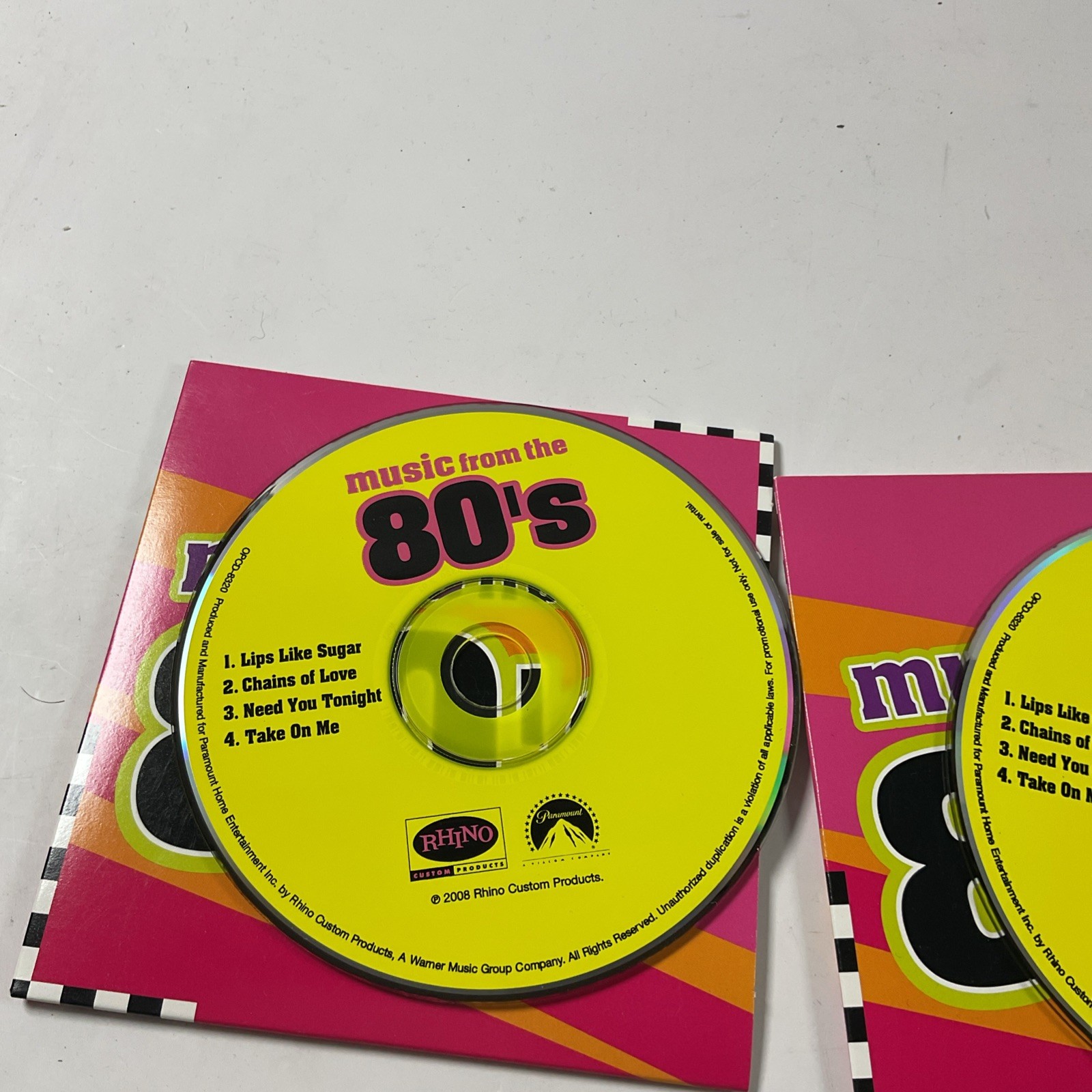 80s Hot Hits 2 CD Set / Same Cd Oldies.Com Collectables