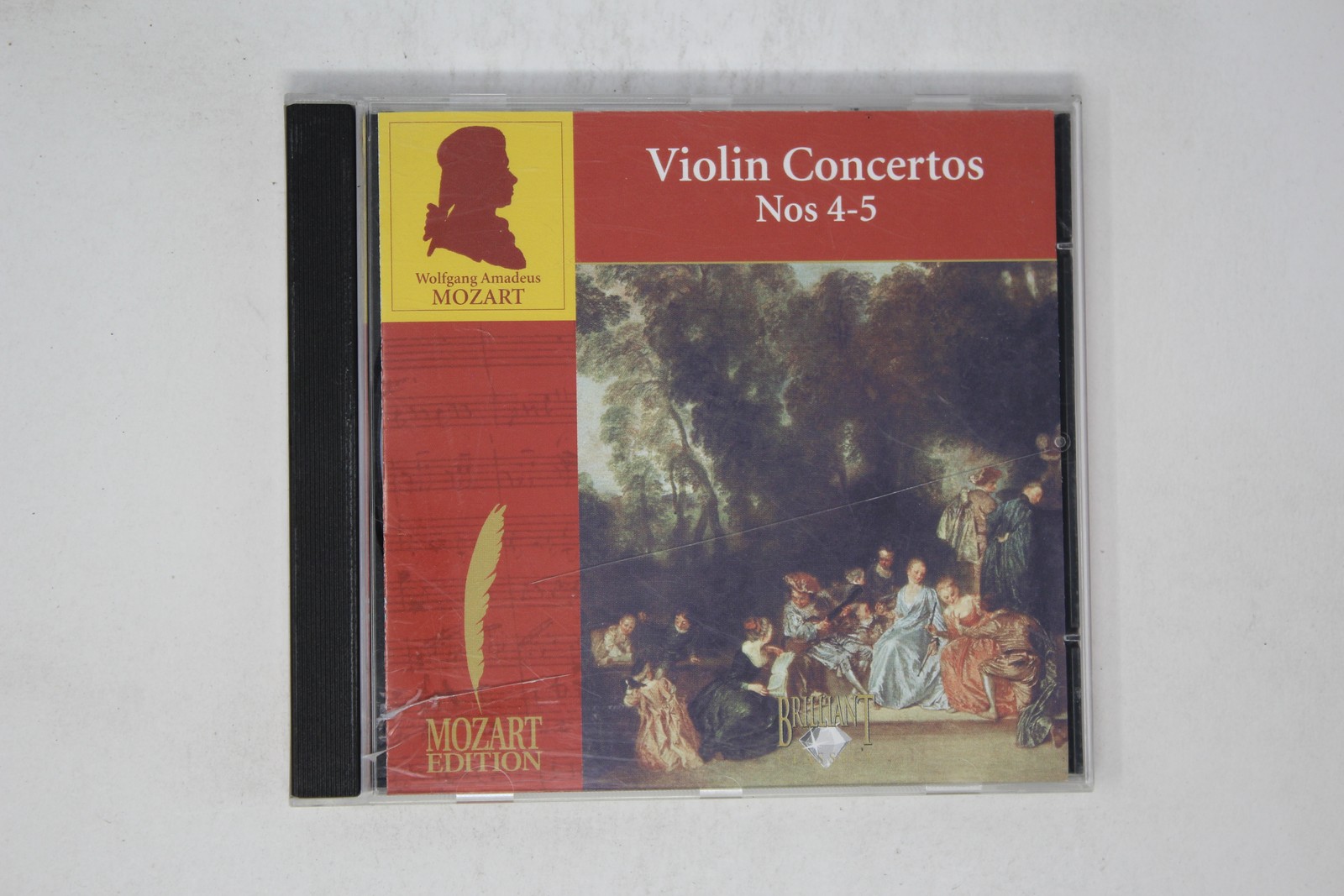 Mozart Violin Concertos Nos 4-5 CD Mozart Edition