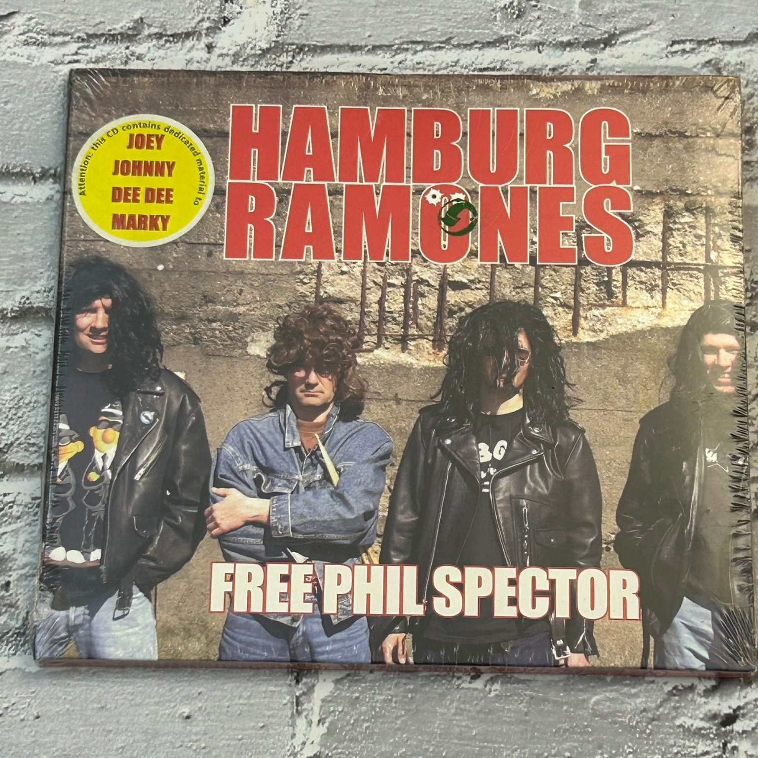 Hamburg Ramones – Free Phil Spector CD 2005 Punk Rock Big Earth Records