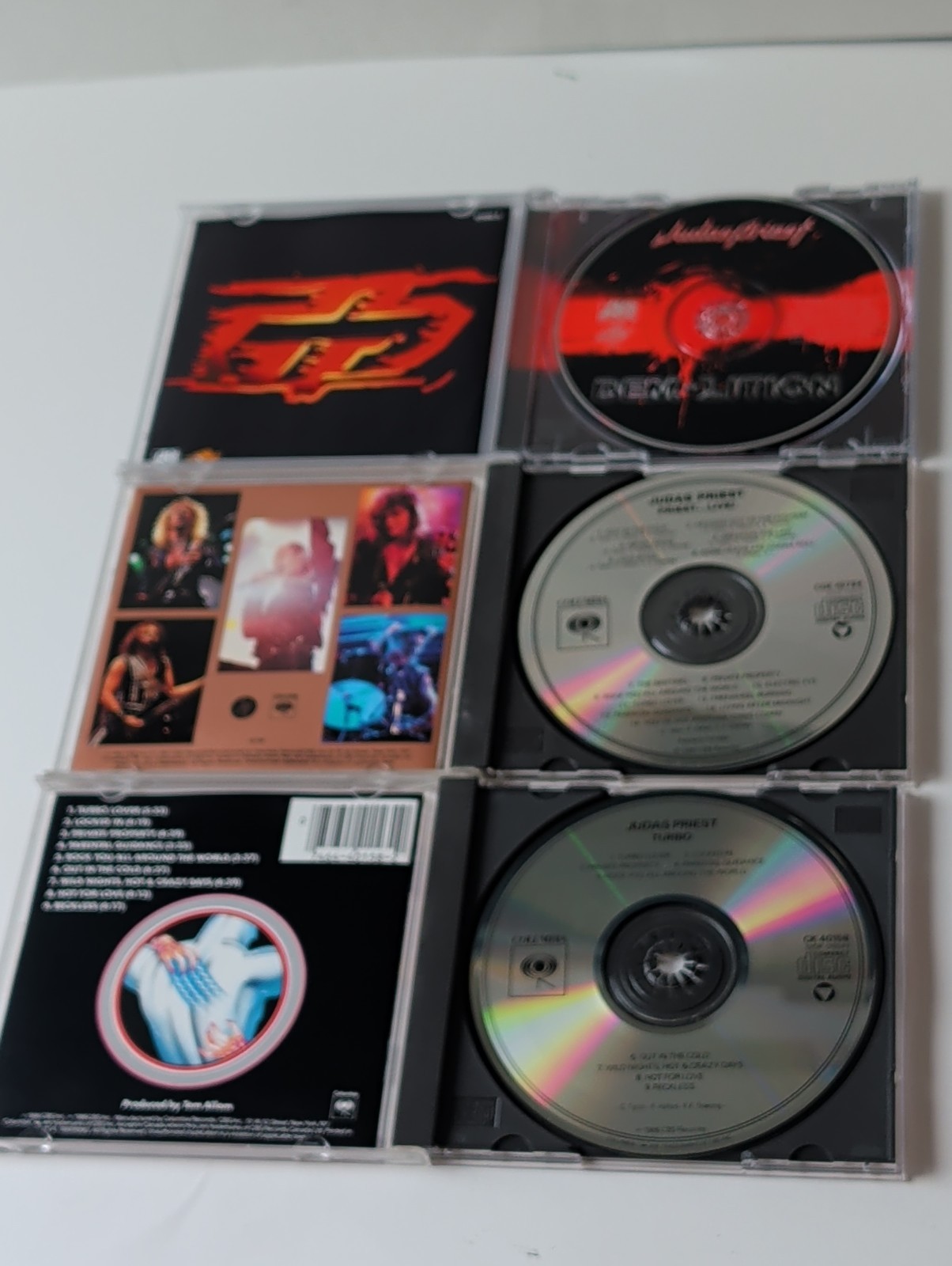 JUDAS PRIEST LOT OF 3 CDs