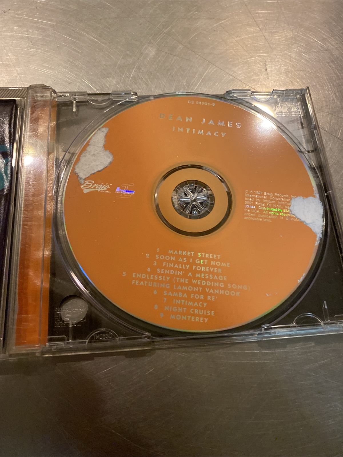 Intimacy by Dean James (CD, Oct-1997, Ichiban)