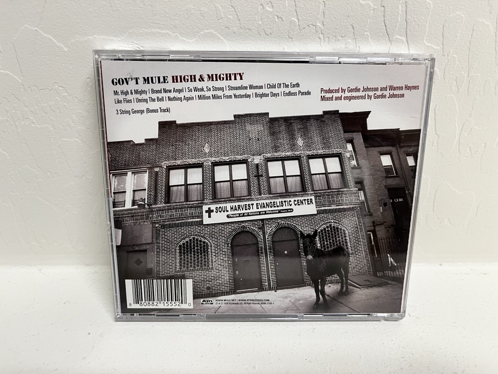 Gov't Mule - High and Mighty (CD, 2006) ATO Records Mint Clean Condition