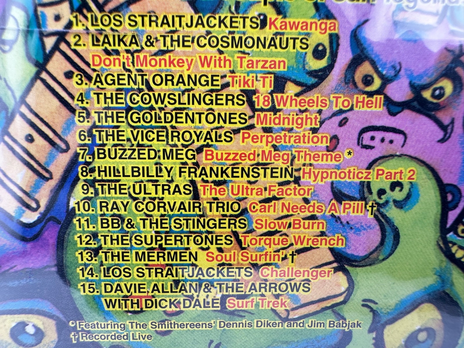 Attack of the New Killer Surf Guitars by Various [ RARE NEW CD, 1997 ] SEALED