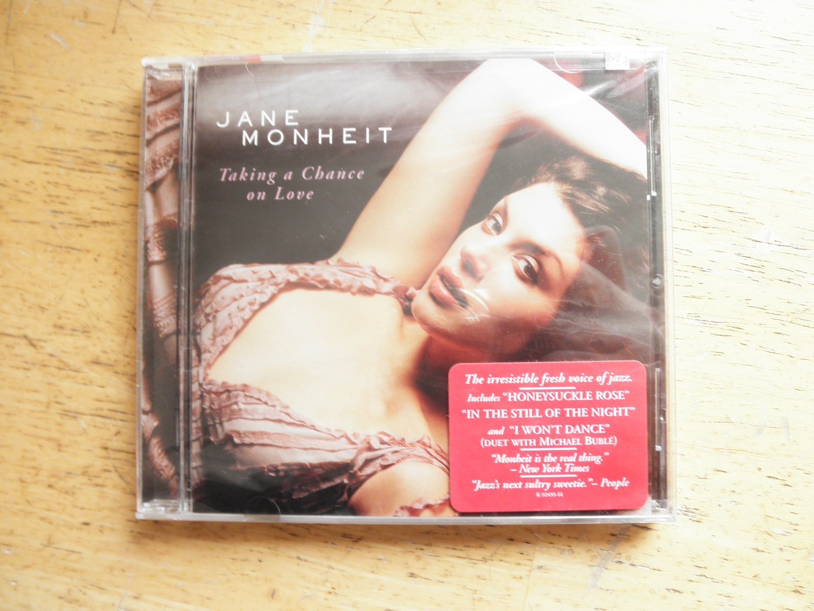 Jane Monheit Taking A Chance on Love CD Brand New Sealed