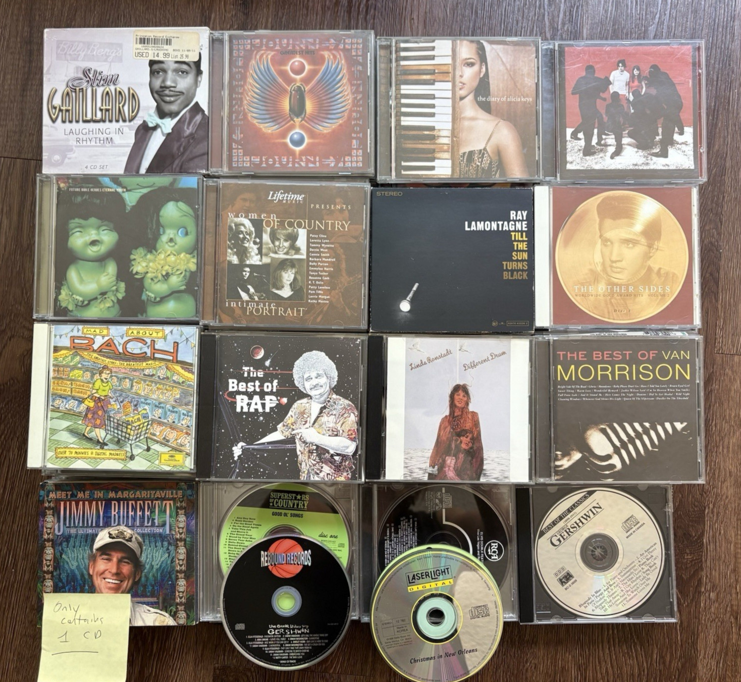Lot of 133 CDs Mixed Genres Various Artists Wholesale Music Lot Rock Pop More