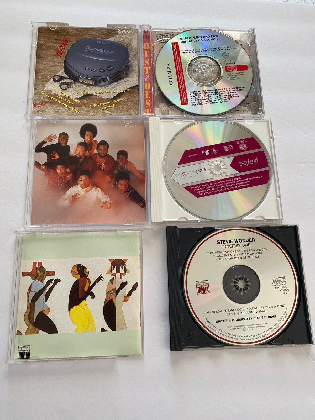 LOT OF CDJAMES PAT BENETAR,EARTH WIND FIRE, JAMES BROWN, MEATLOAF,MORE
