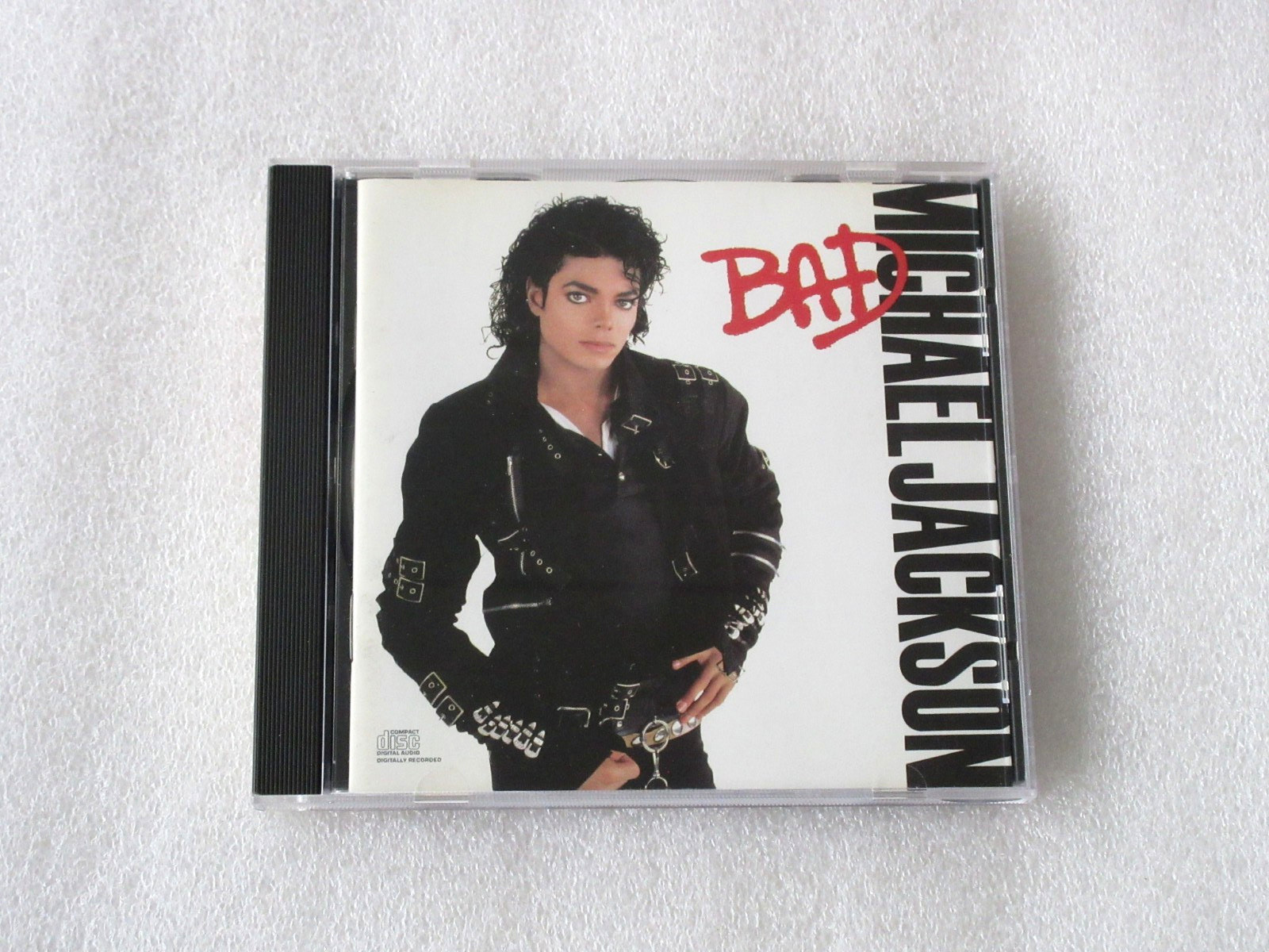 MICHAEL JACKSON / BAD 1987 CD BOOKLET LYRICS MJJ PRODUCTION EPIC POP ROCK OOP