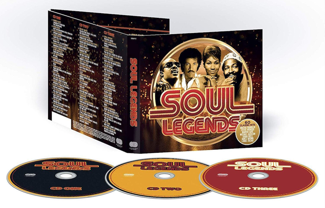 60 Greatest SOUL & MOTOWN Hits of the 60's & 70's * New 3-CD Box Set