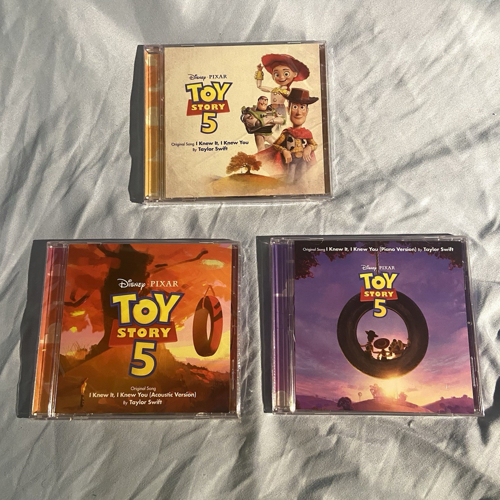 *Sealed* Taylor Swift "Toy Story 5" Single CDs - Bundle of 3 - Official Merch