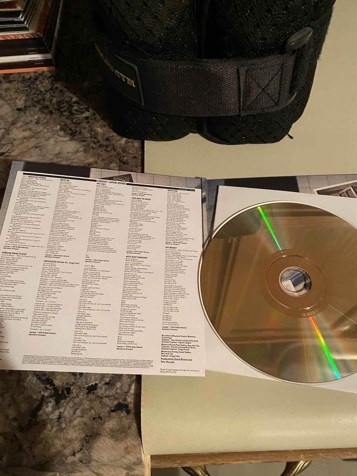 David Bowie Lodger 2017 Remastered Cd Mint Condition Limited Edition