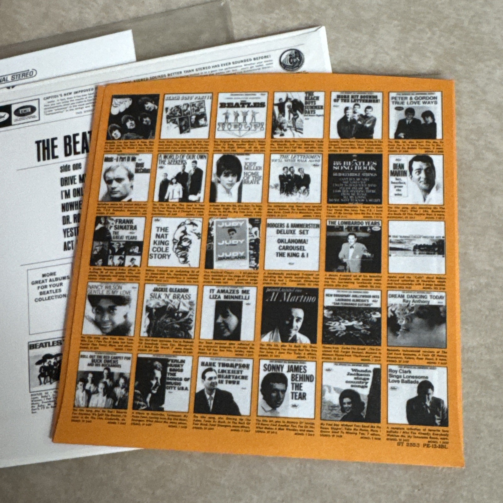 THE BEATLES YESTERDAY AND TODAY CD MINI LP SLEEVE 2014 LIMITED EDITION RARE