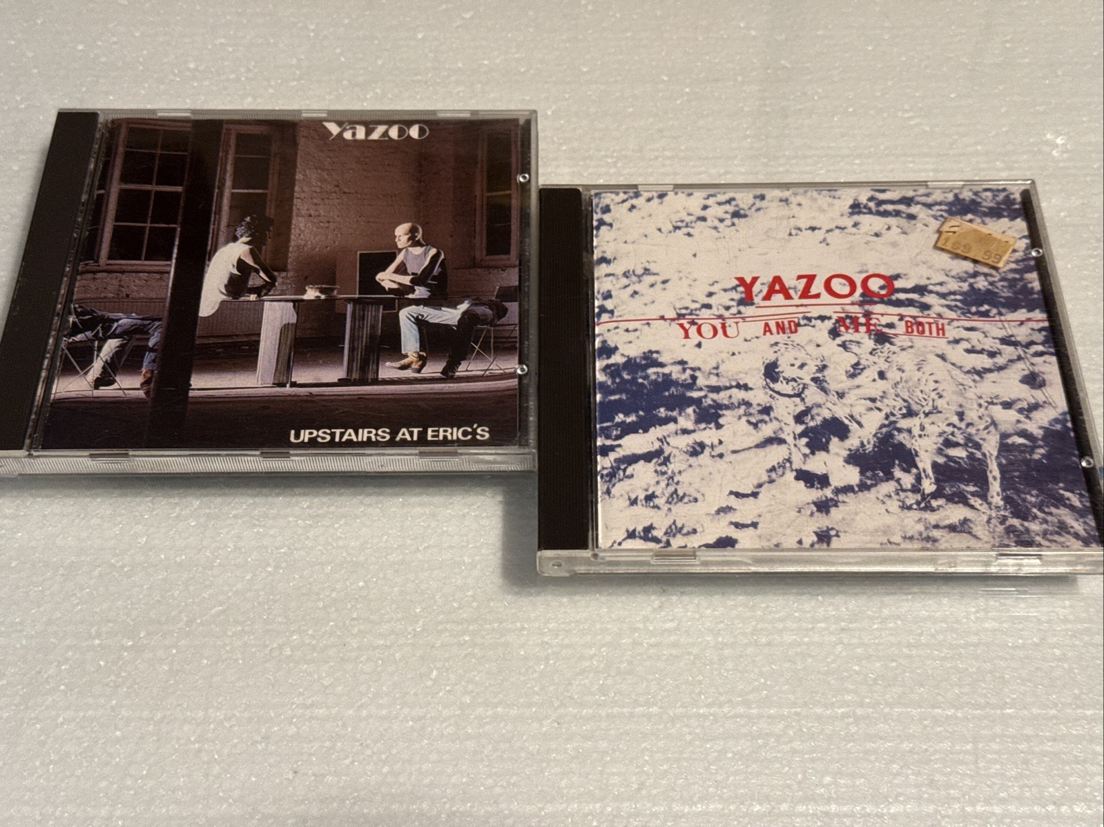 YAZOO [YAZ] UPSTAIRS AT ERIC'S YOU AND ME BOTH WEST GERMANY CD PAIR DEPECHE MODE