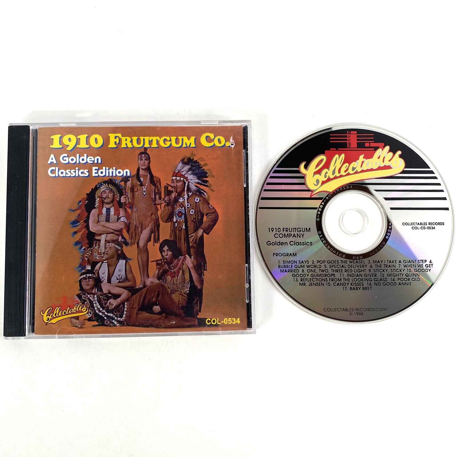 1910 Fruitgum Co A Golden Classics Edition Collectables 1994 CD Compilation 0534