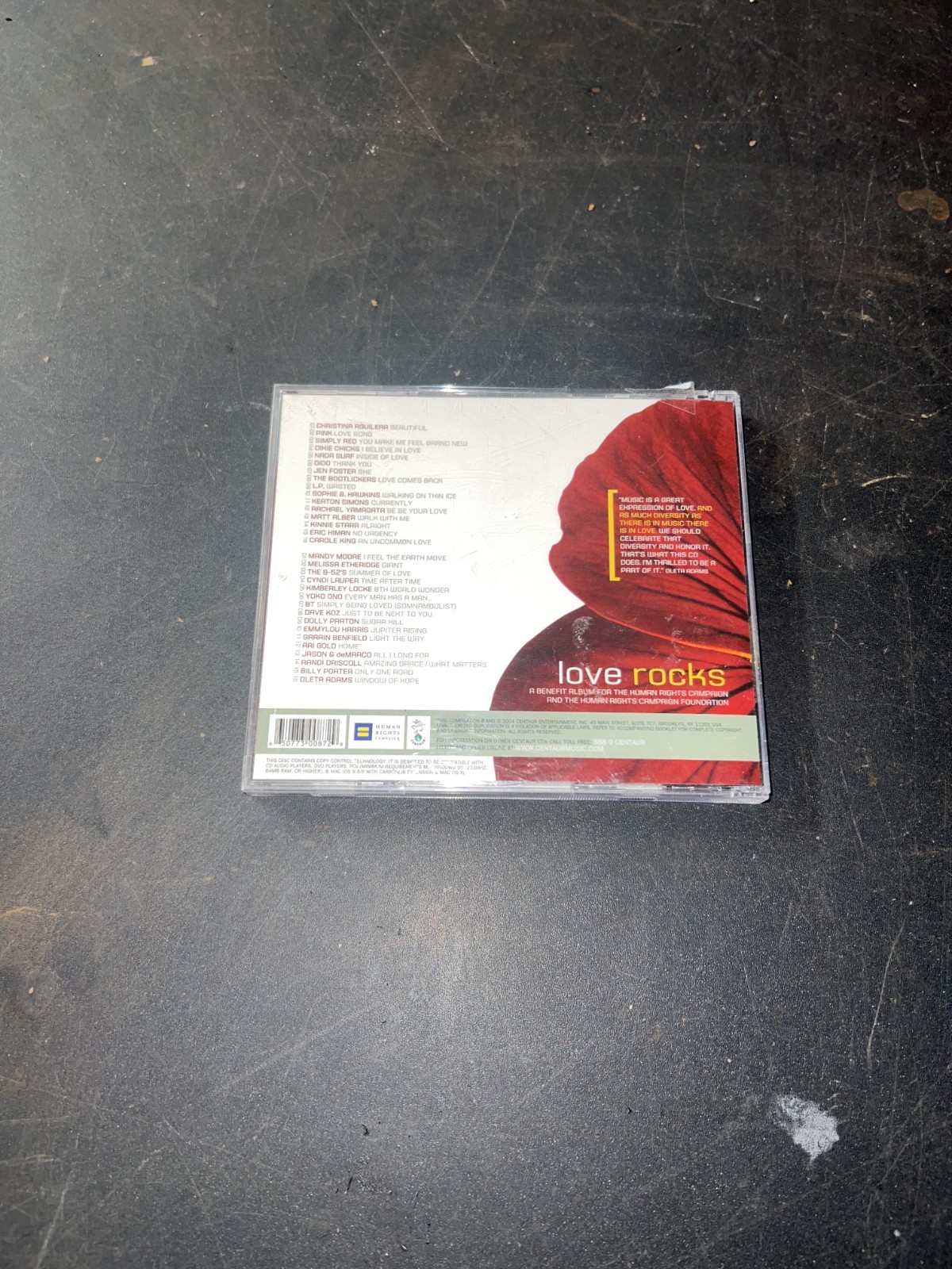 Love Rocks : Human Rights Benefit Compilation CD