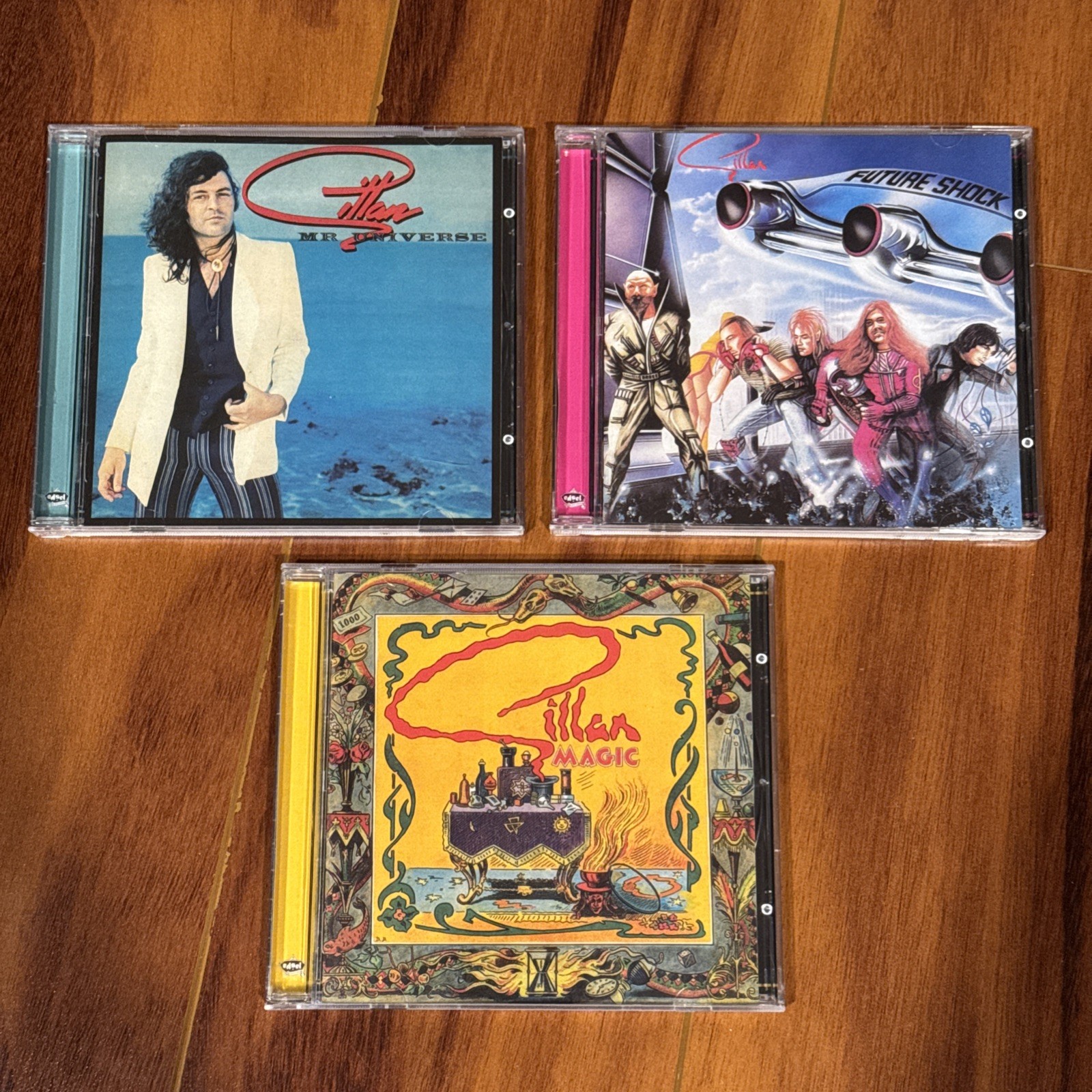 Ian GILLAN MR. UNIVERSE + FUTURE SHOCK + MAGIC 3 CD LOT Deep Purple LIKE NEW!!