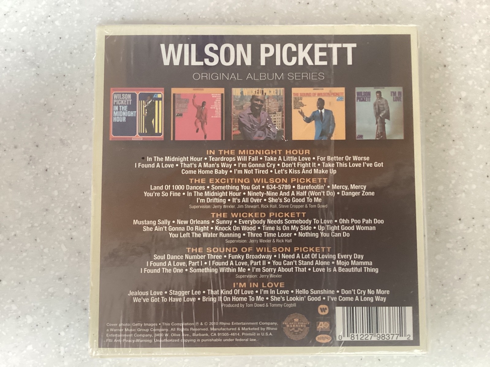 Wilson Pickett Original Album Series 5 Album CD Box Set. NEW & SEALED.
