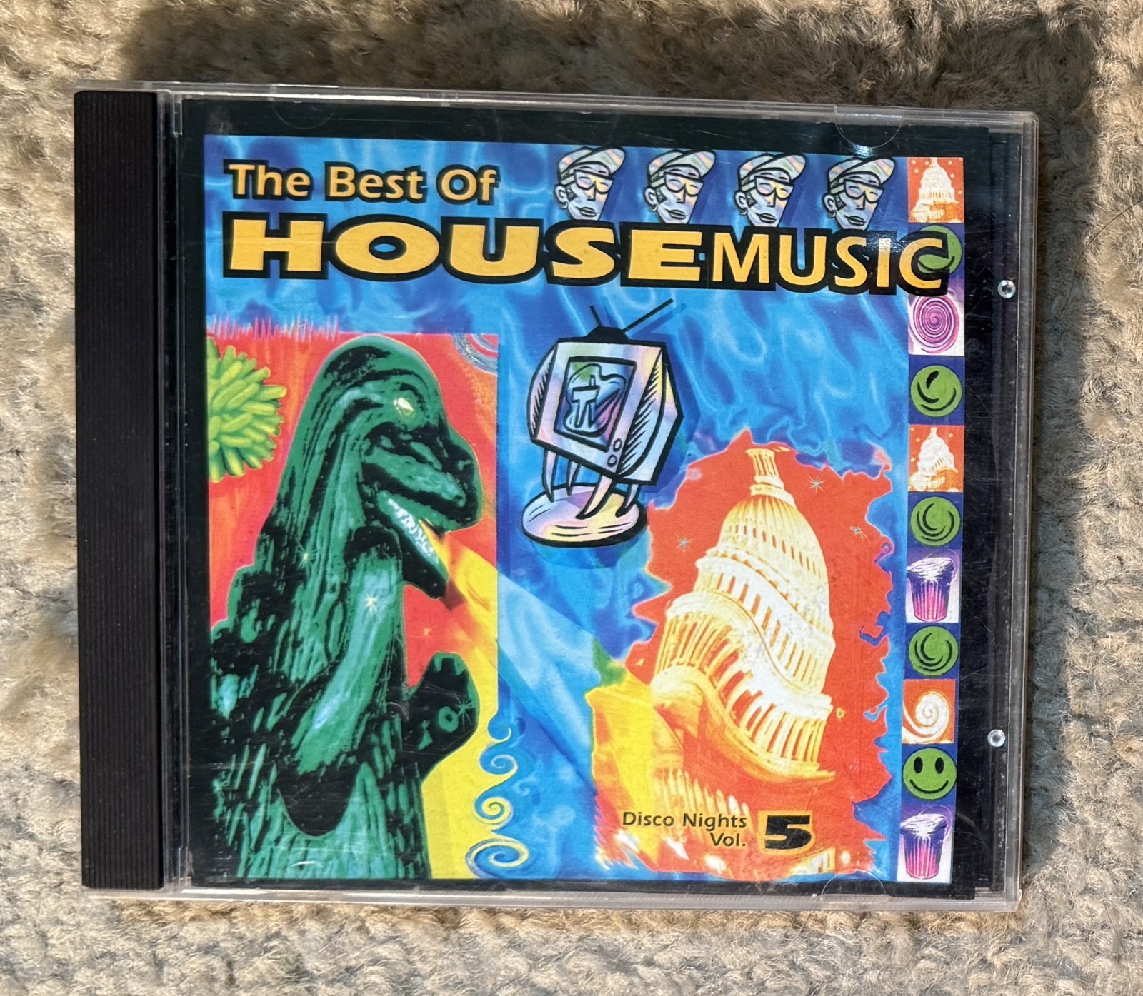 Disco Nights 5 The Best of House Music CD - Funk Soul Dance - Excellent