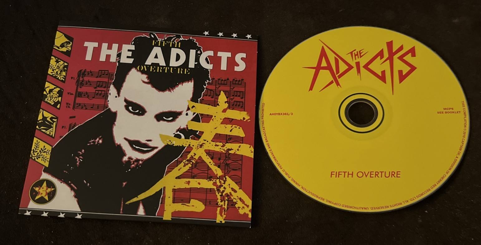 The Addicts - The Albums 1982-87 (5-CD Box Set+Booklet) (AHOYBX361) 2018 Import
