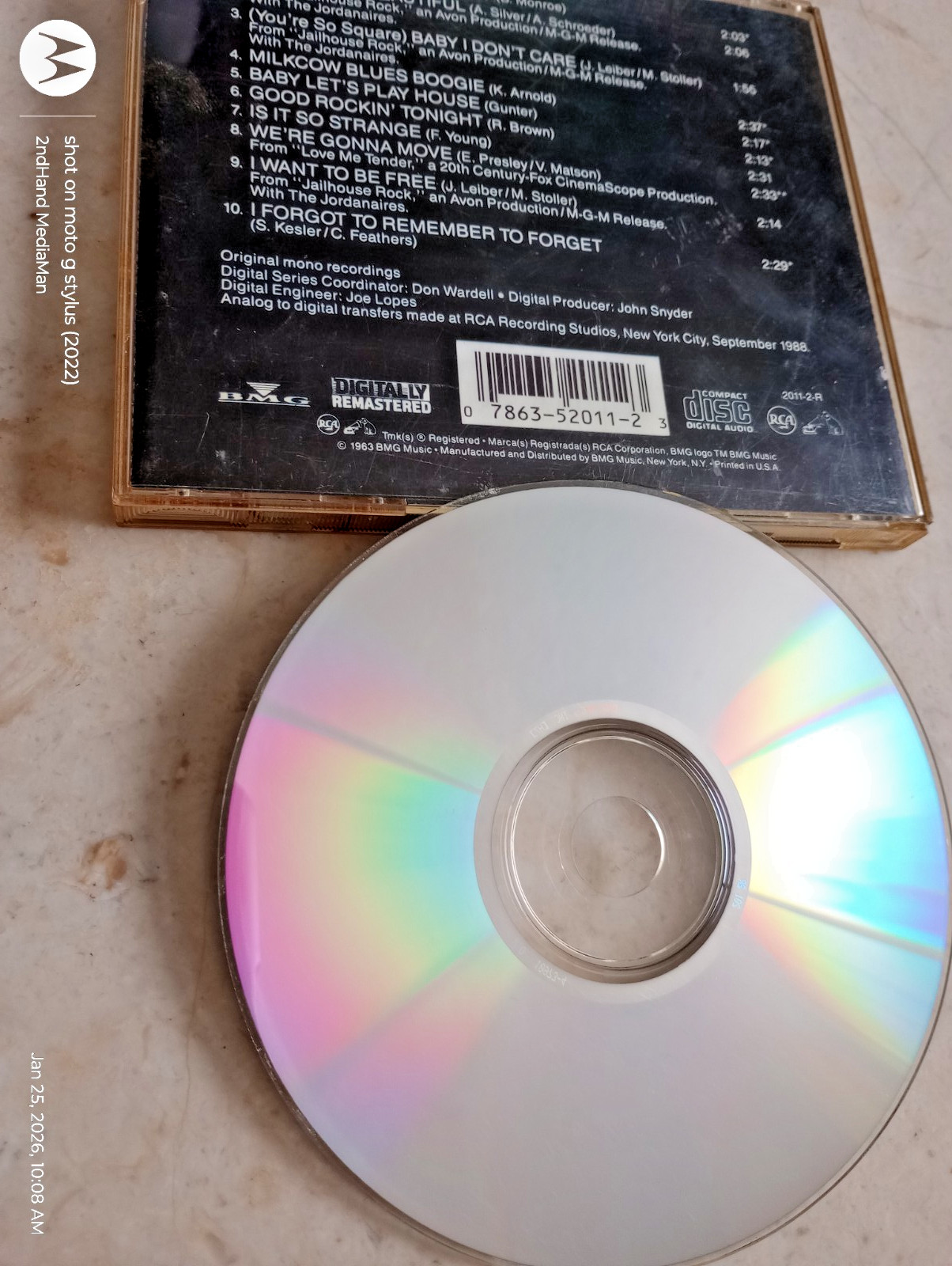 A DATE WITH ELVIS CD