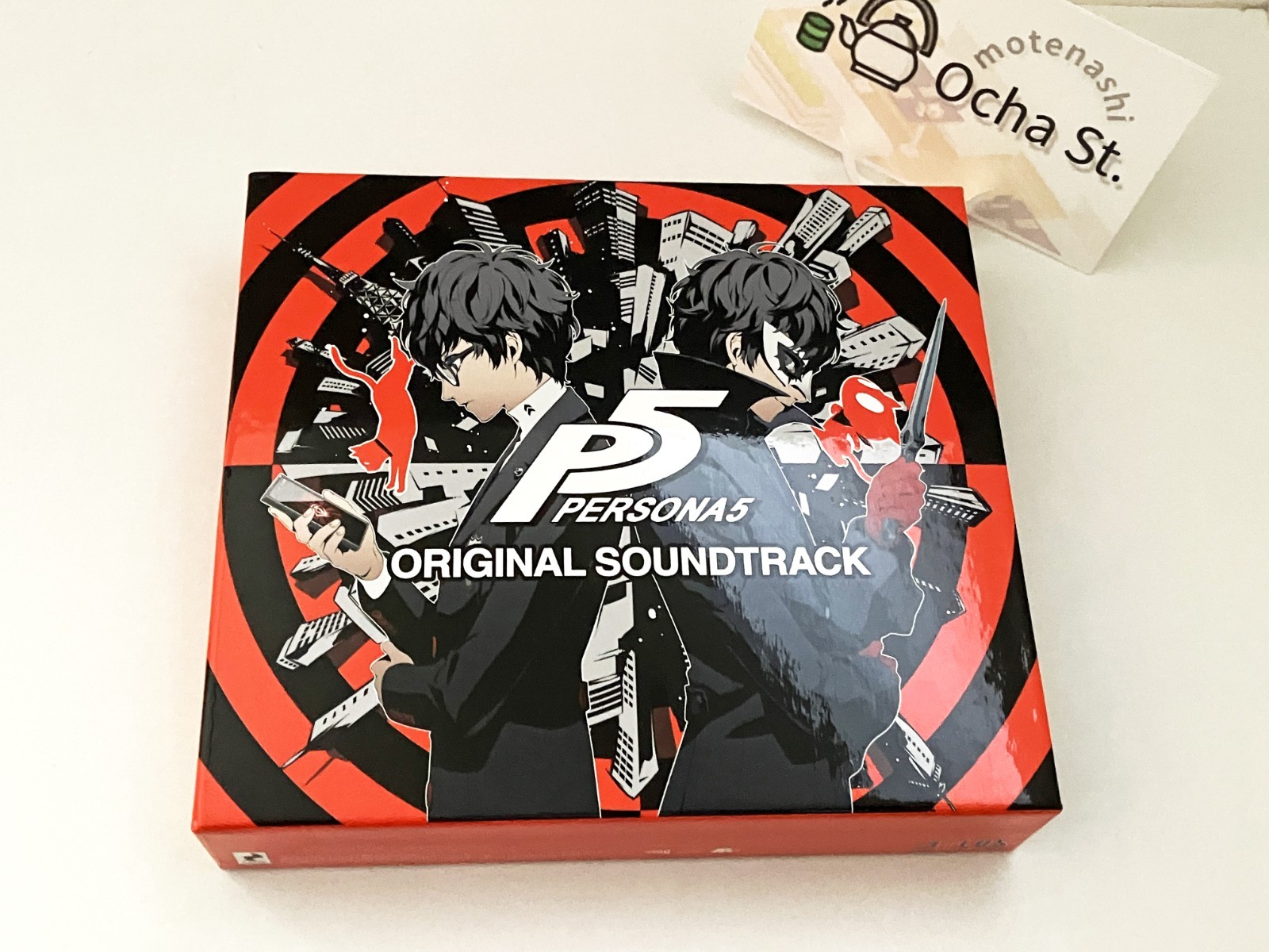 Persona 5 Original Soundtrack OST 3CD Music CD Atlus Japan with Paper box case