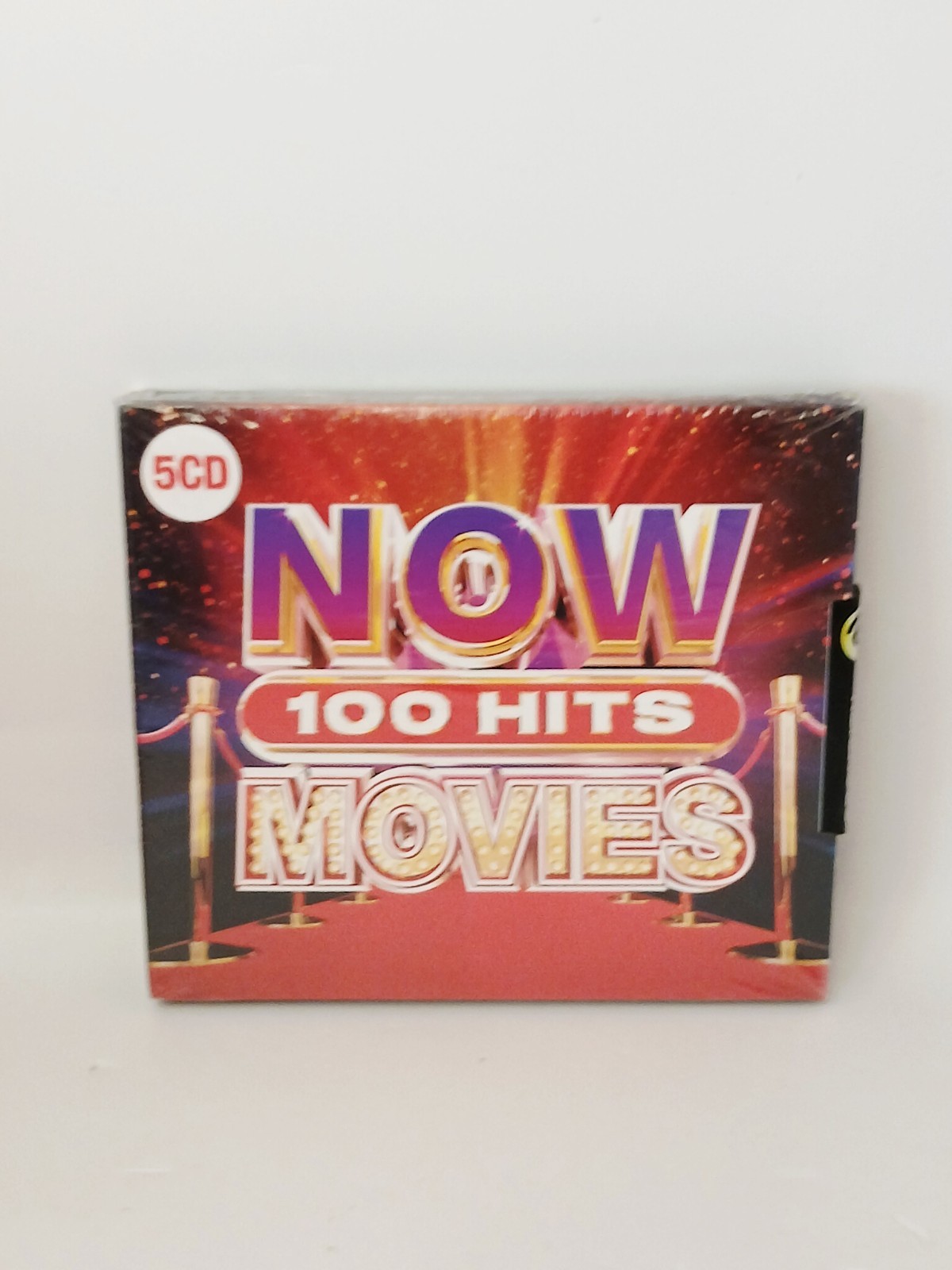 Now 100 Hits Movies (2019) 5 X CD Album (New Sealed) Various Artists.
