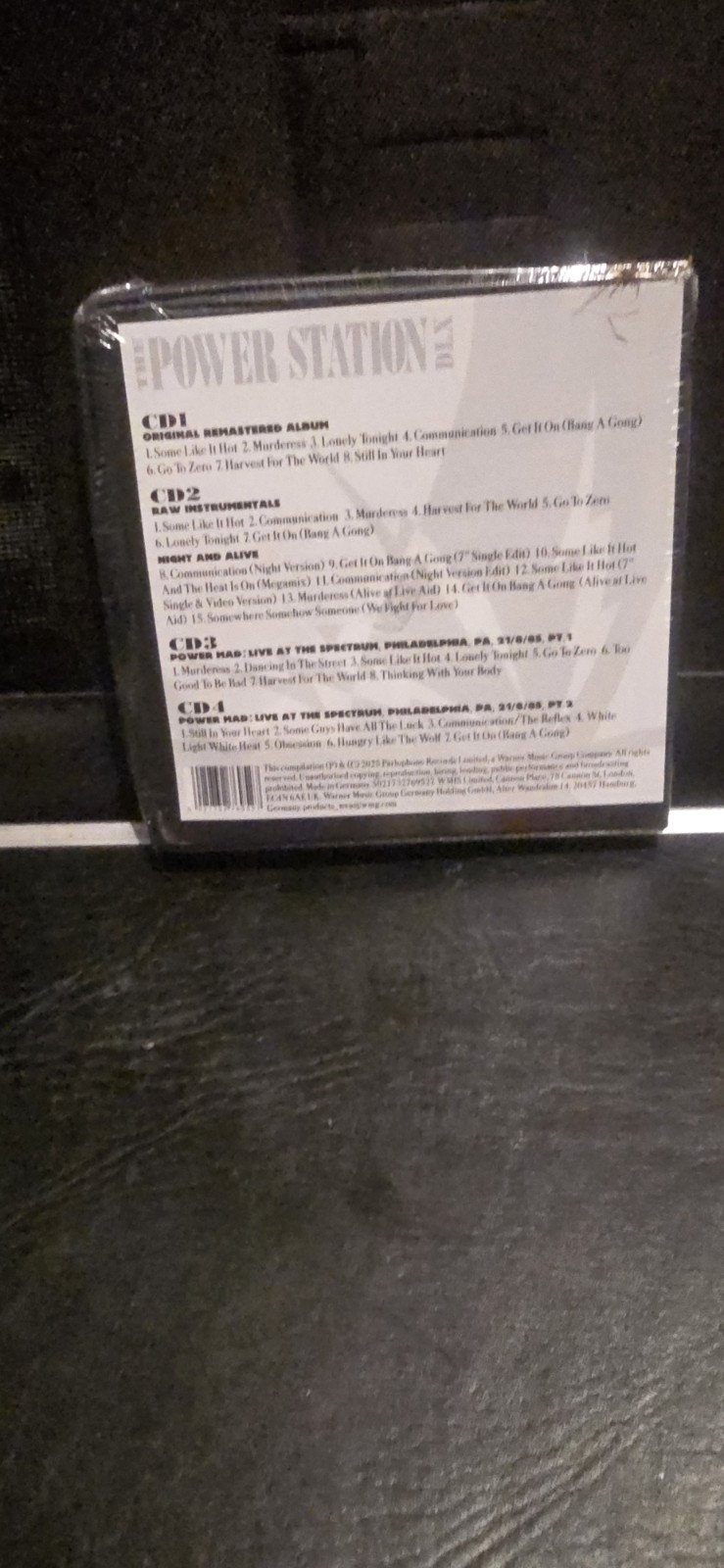 The Power Station - The Power Station CD (40th Anniversary Edition) 4 Disc Set