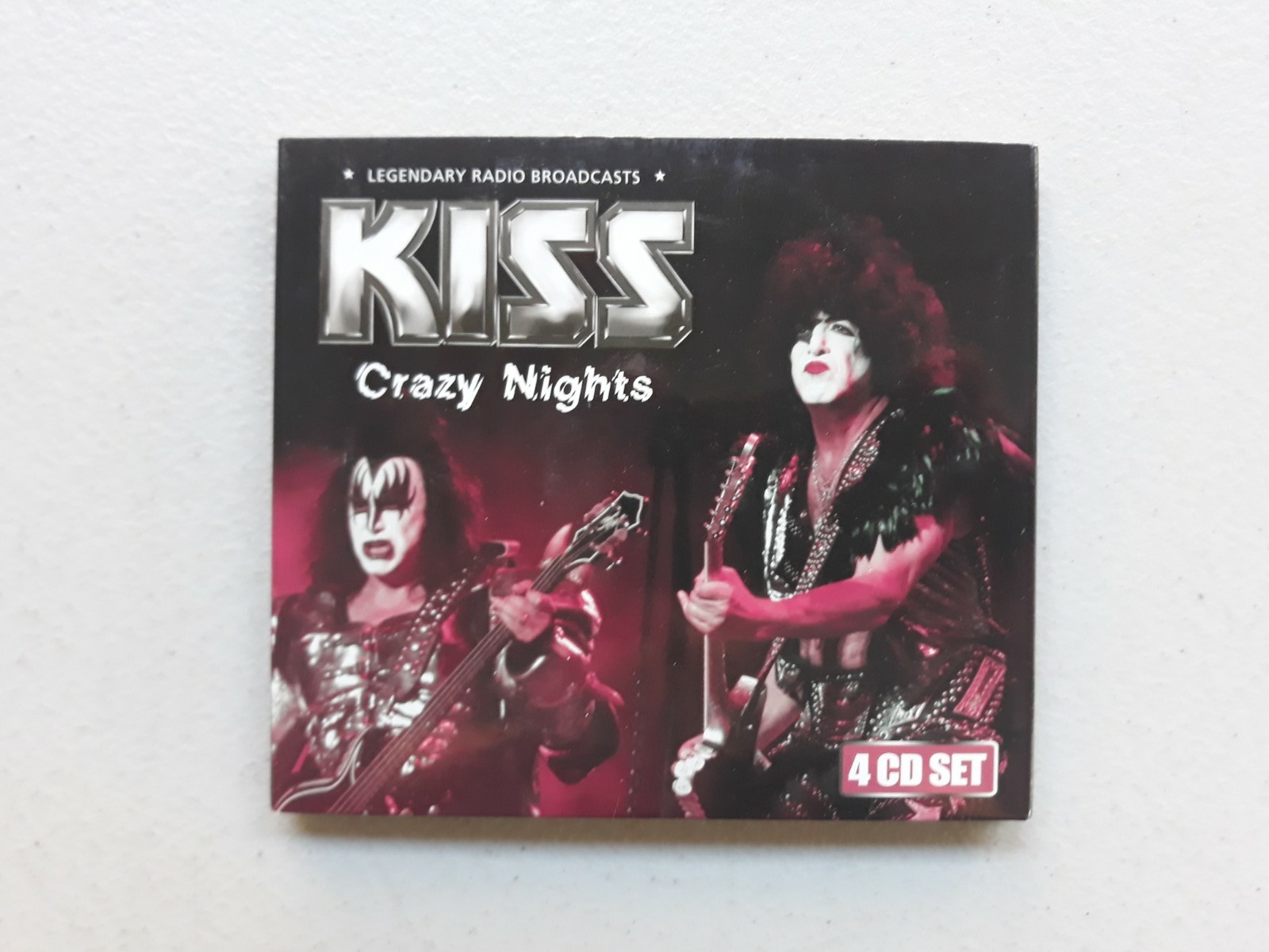 Kiss Crazy Nights Radio Broadcasts 4 Disc, Paul Stanley CD Lot