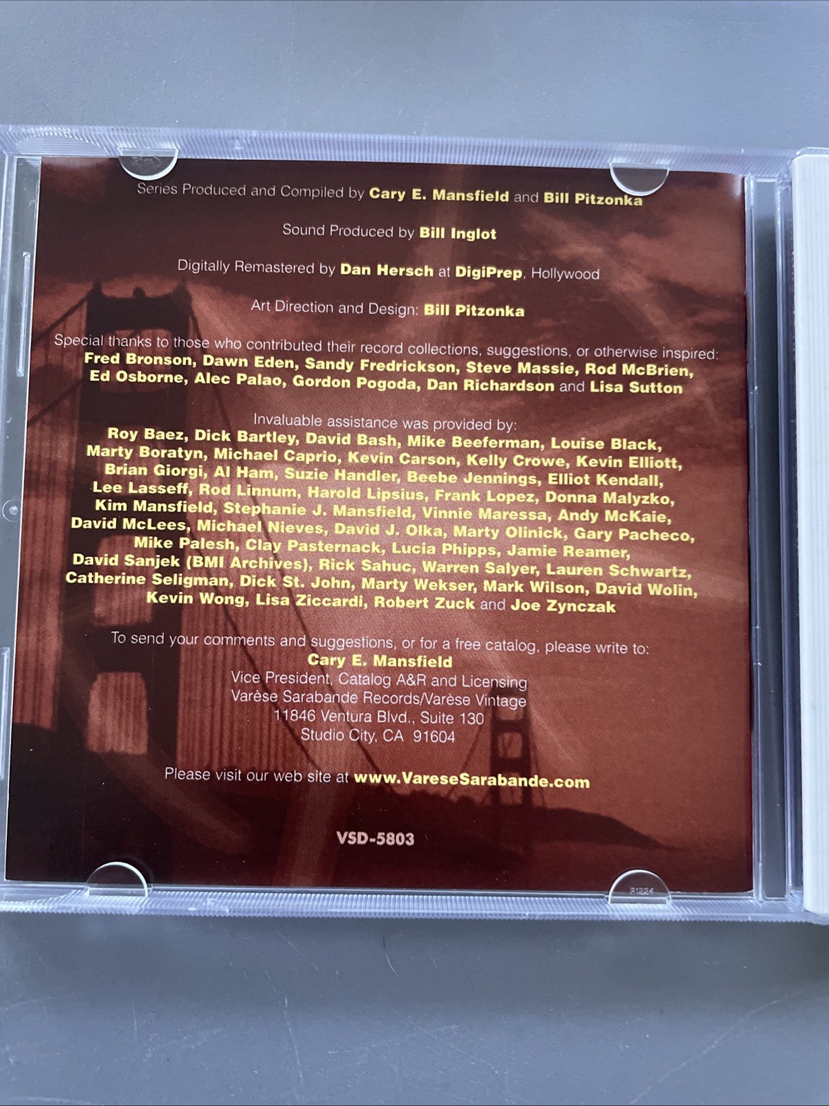 Sunshine Days Pop Classics of the '60s Volume 3 CD Like New