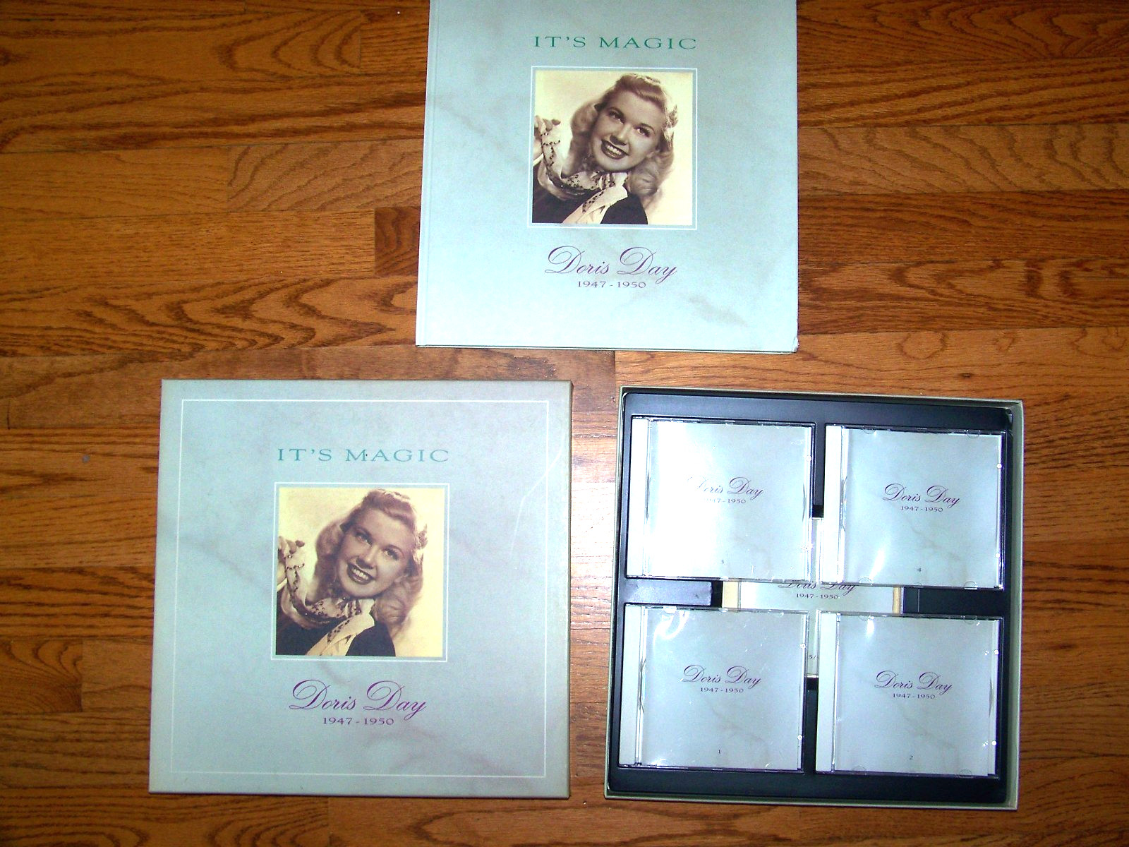 DORIS DAY 6-CD Box Set "IT'S MAGIC" 1947-1950, book & case 1997 Bear N/M