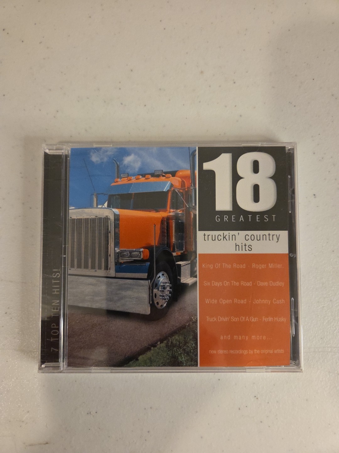 18 Greatest Truckin' Country Hits (CD, 2007) 7 Top 10 Hits - NEW - SEALED
