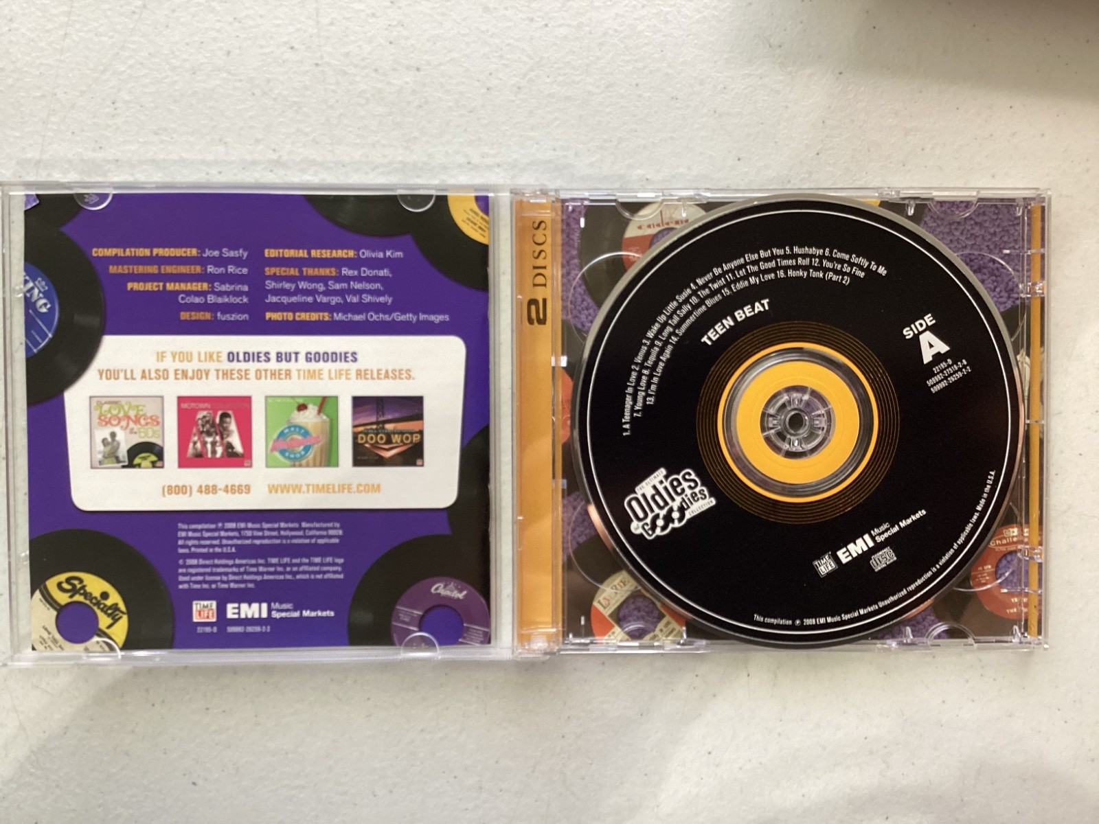The Ultimate Oldies but Goodies CD Collection 10 CDs Time Life Music 2008