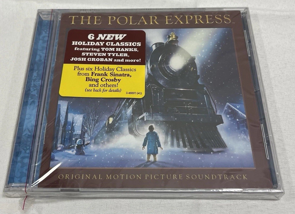 Polar Express 2004 Tom Hanks Original Motion Picture Soundtrack Movie Tie-in CD