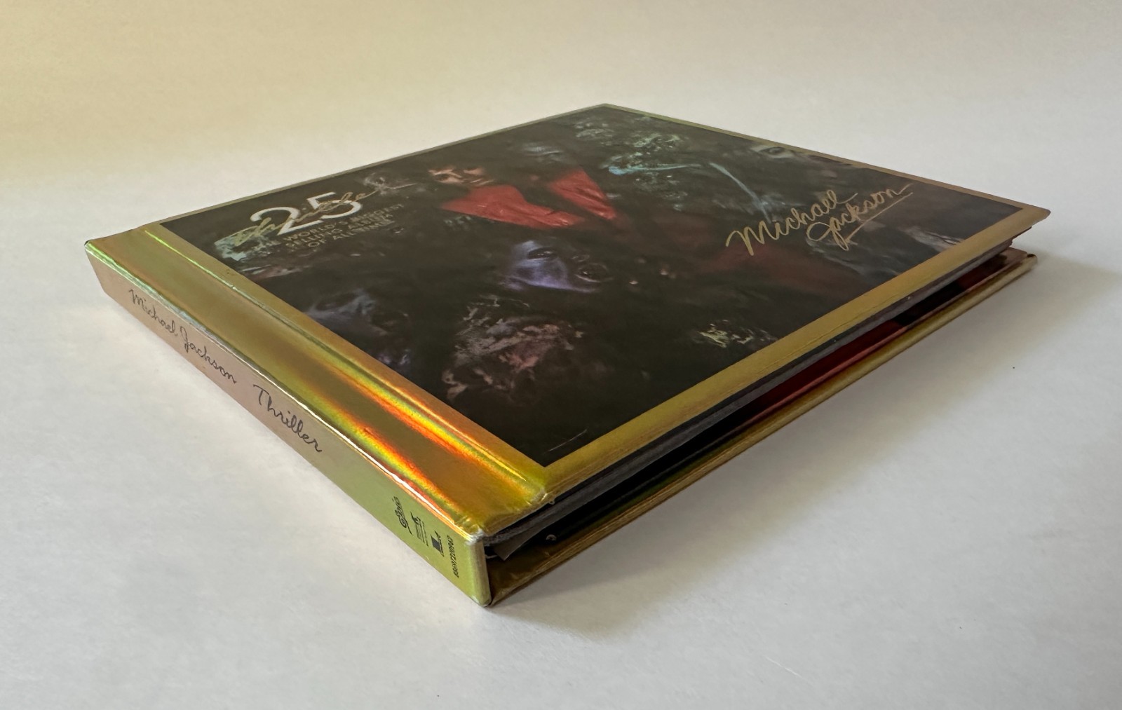 MICHAEL JACKSON Thriller 25th Anniversary Edition | 2008 Digibook CD + DVD