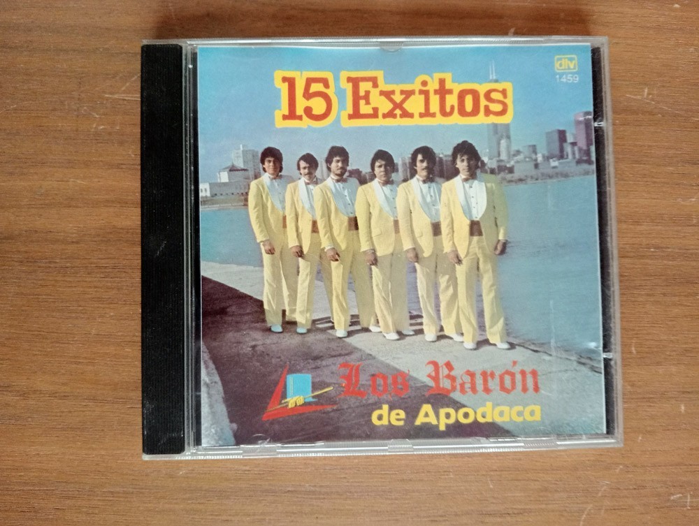 CD-LOS BARON DE APODACA, 15 EXITOS, 1989 /DIV-1459 1st EDITION Monterrey, Mexico