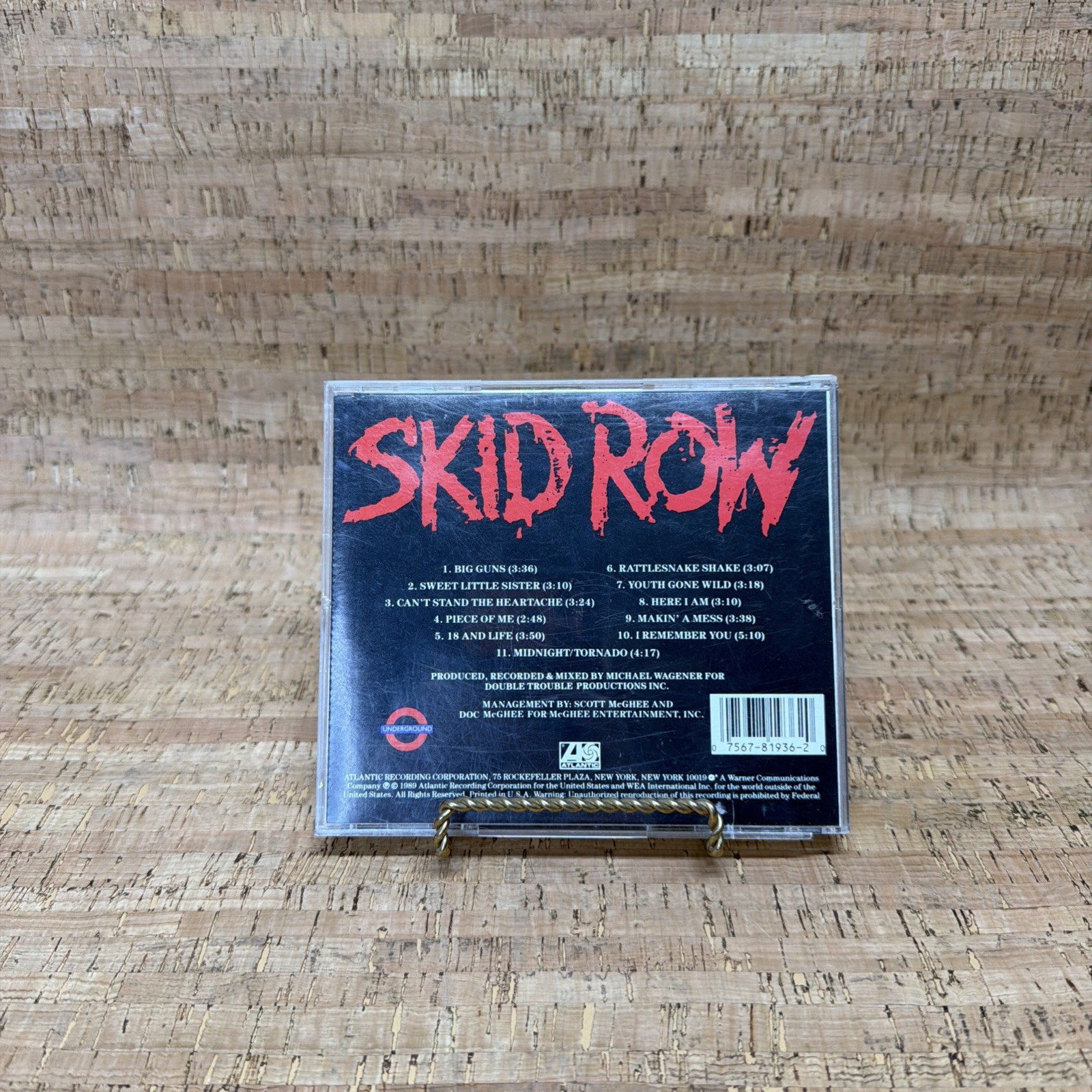 Skid Row by Skid Row (CD, 1990)